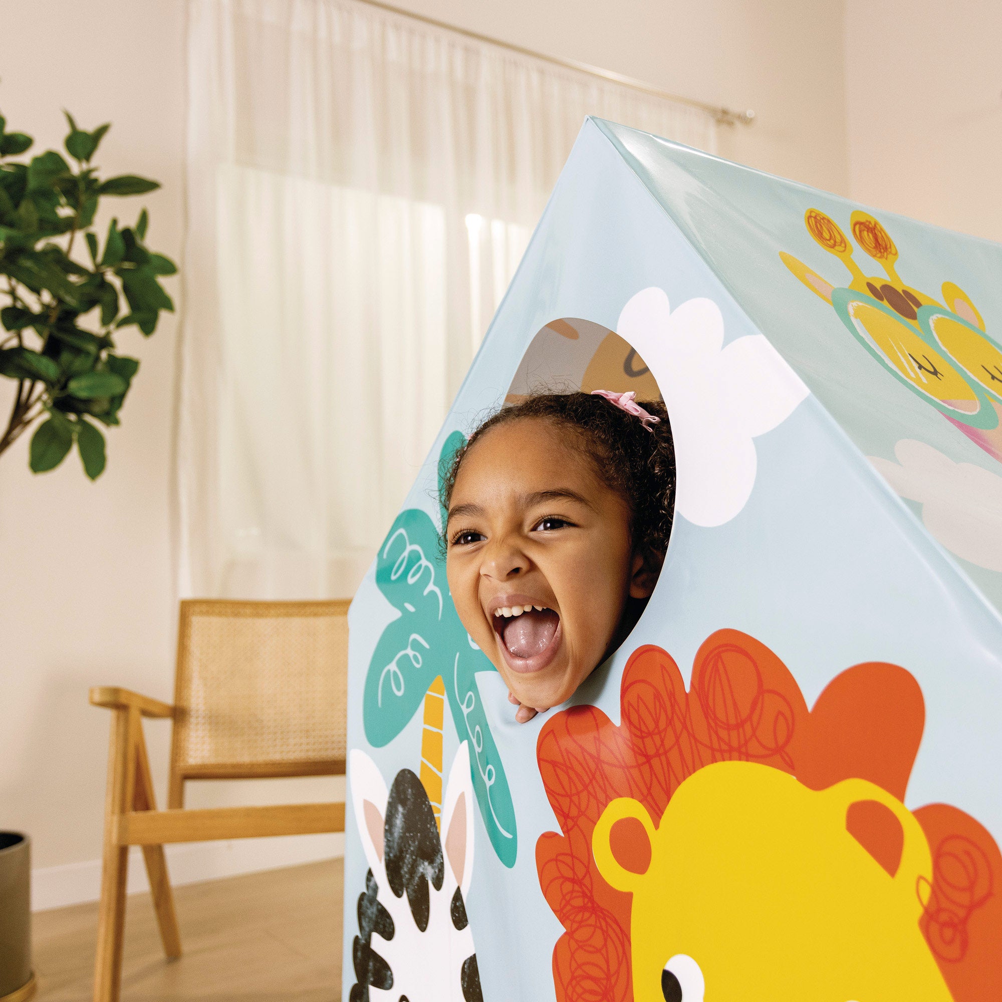 Casita de juegos INTEX Animales de la jungla