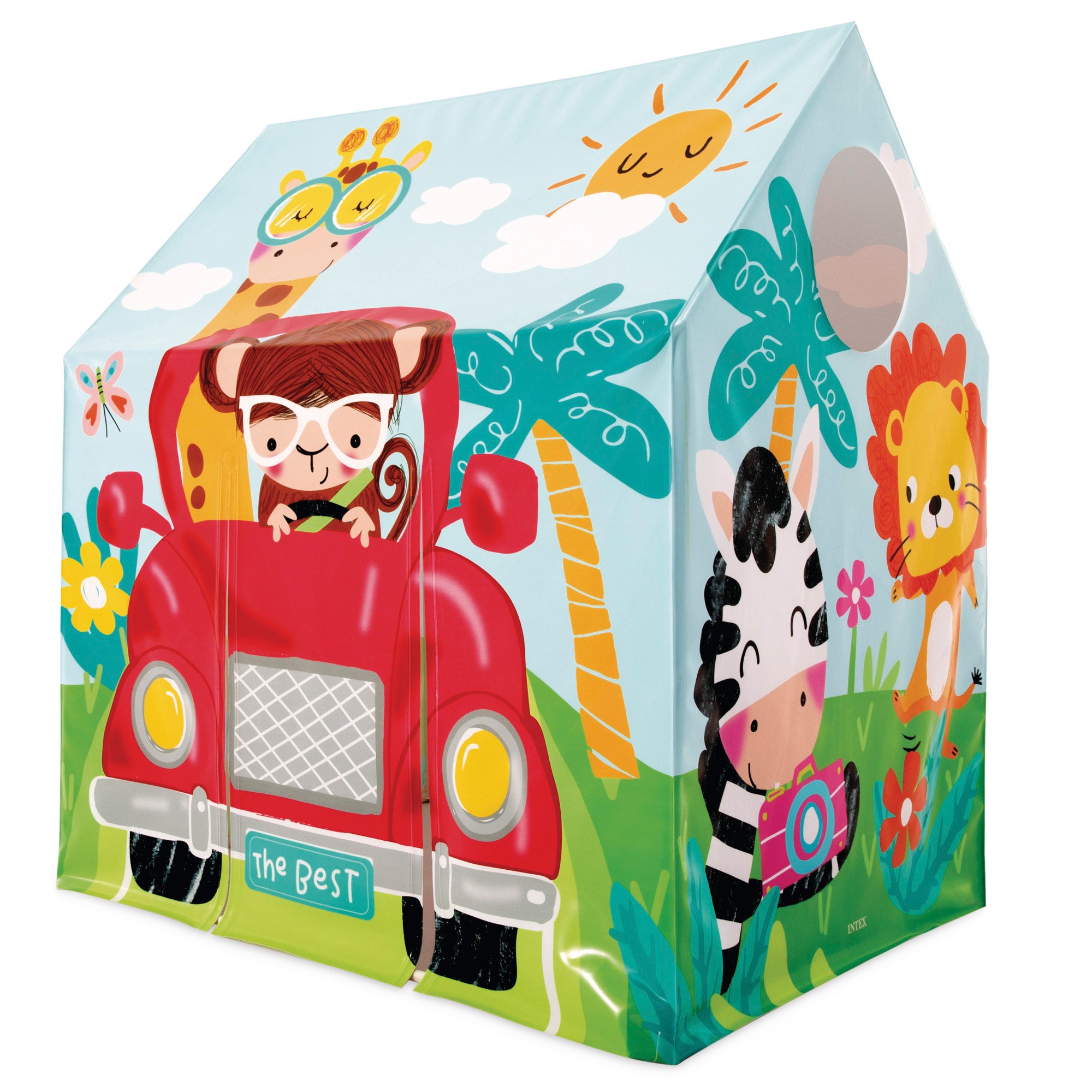 Casita de juegos INTEX Animales de la jungla