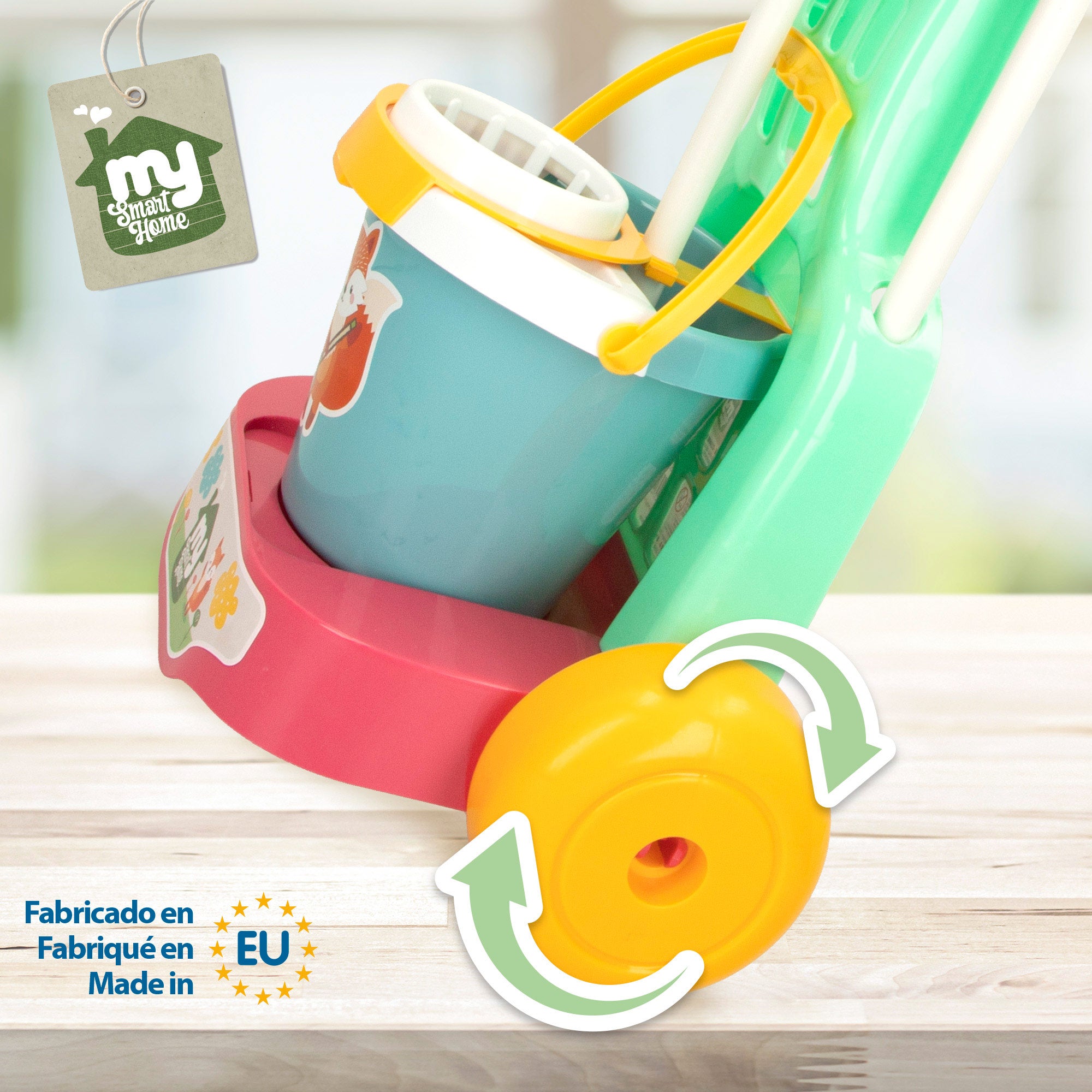 Carro limpieza juguete con utensilios 5 pzas My Sweet Home