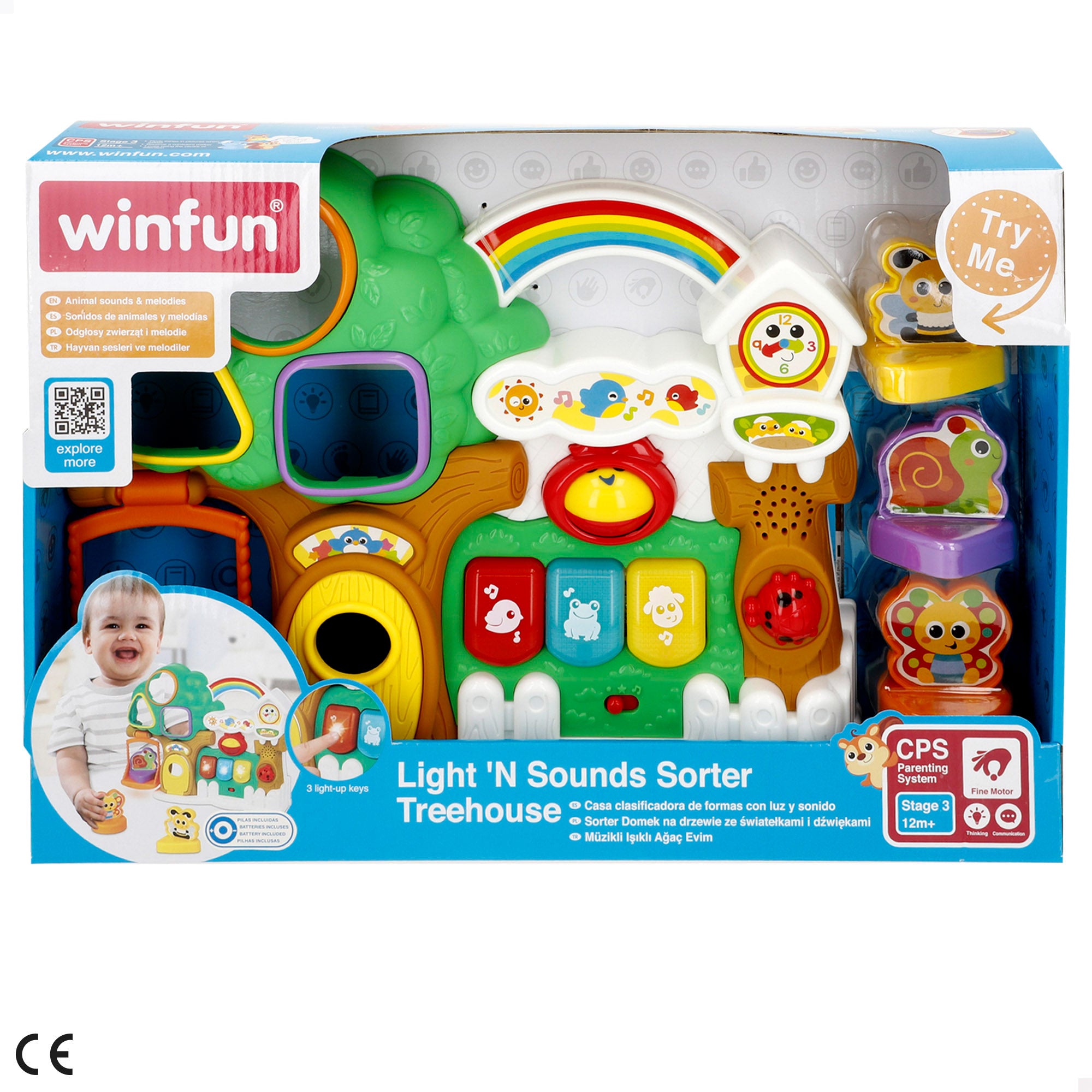 Winfun Centro de actividades la casita del árbol