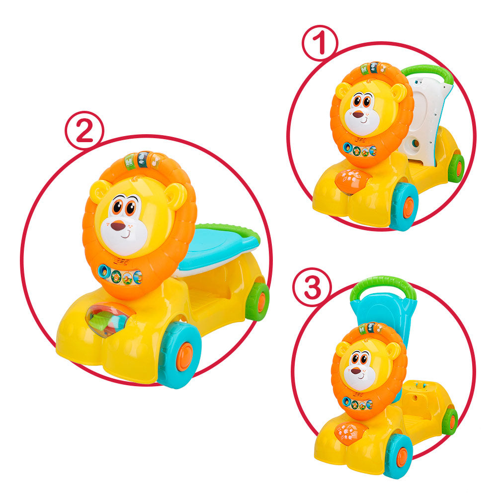 Leão de brincar Winfun com luzes e sons