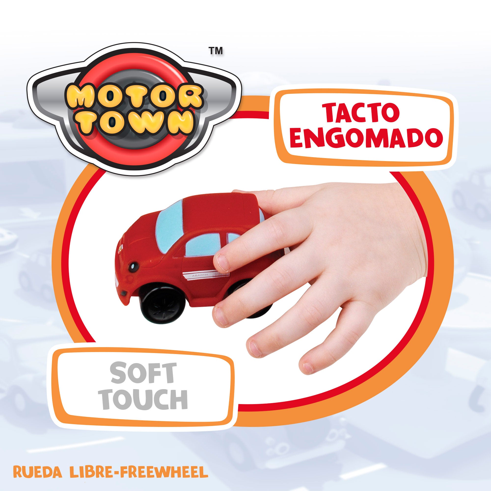 Motor Town Pack 4 vehículos de goma