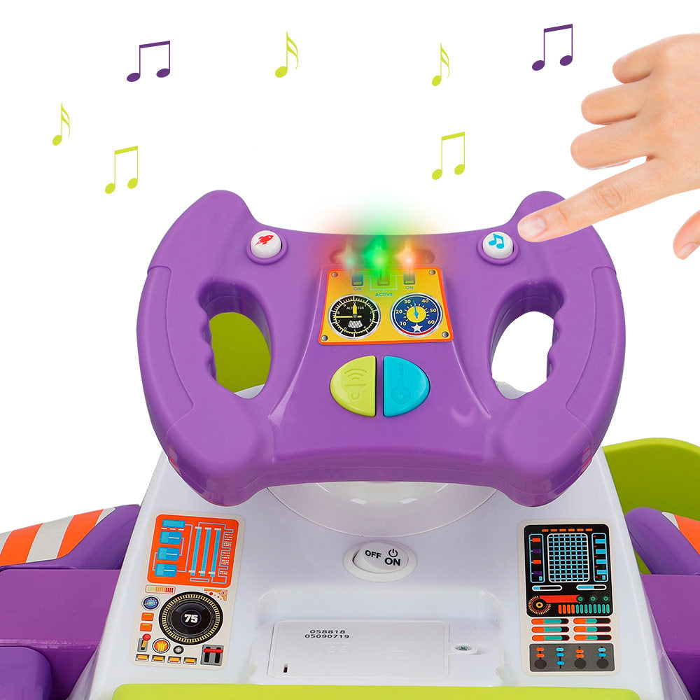 Avião de brinquedo Toy Story 4 com bateria de 6V