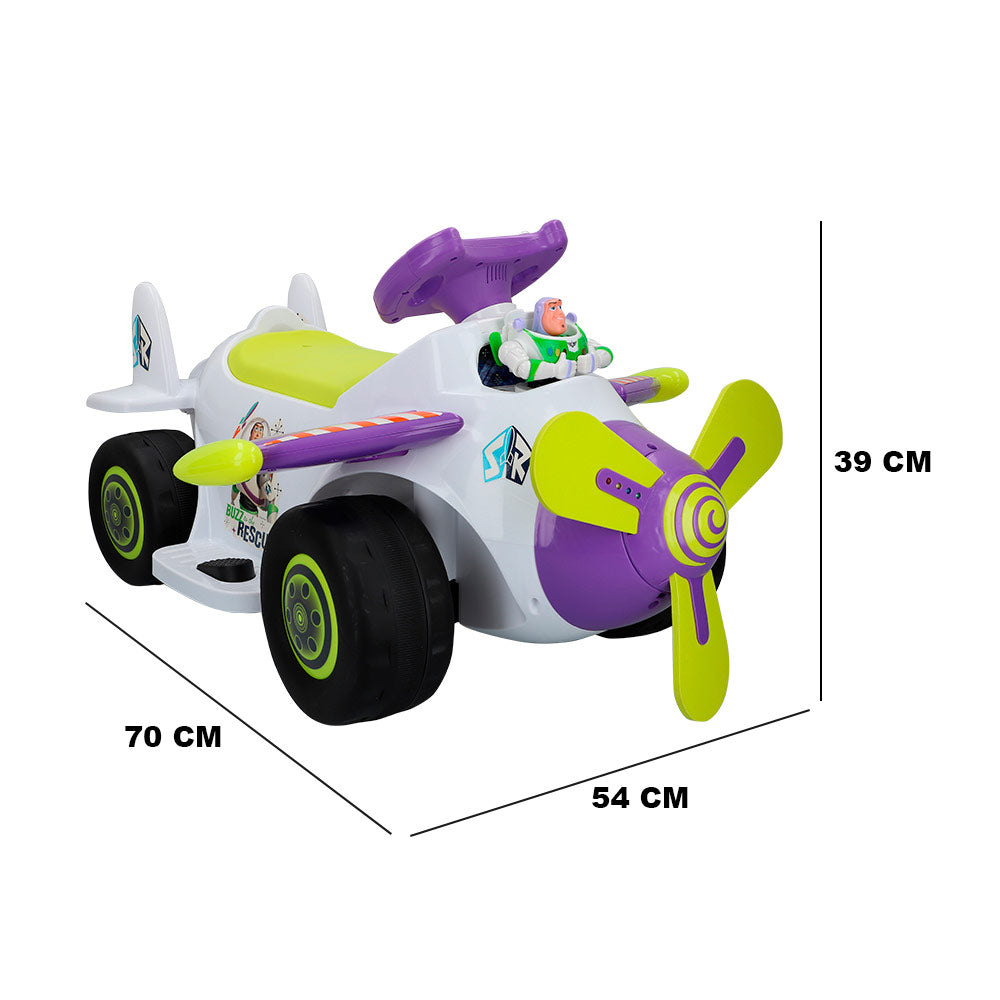 Avião de brinquedo Toy Story 4 com bateria de 6V