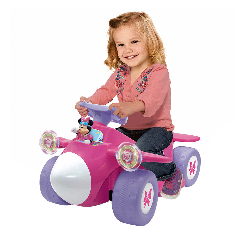 Aviãozinho de passeio da Minnie Mouse, movido a bateria de 6V
