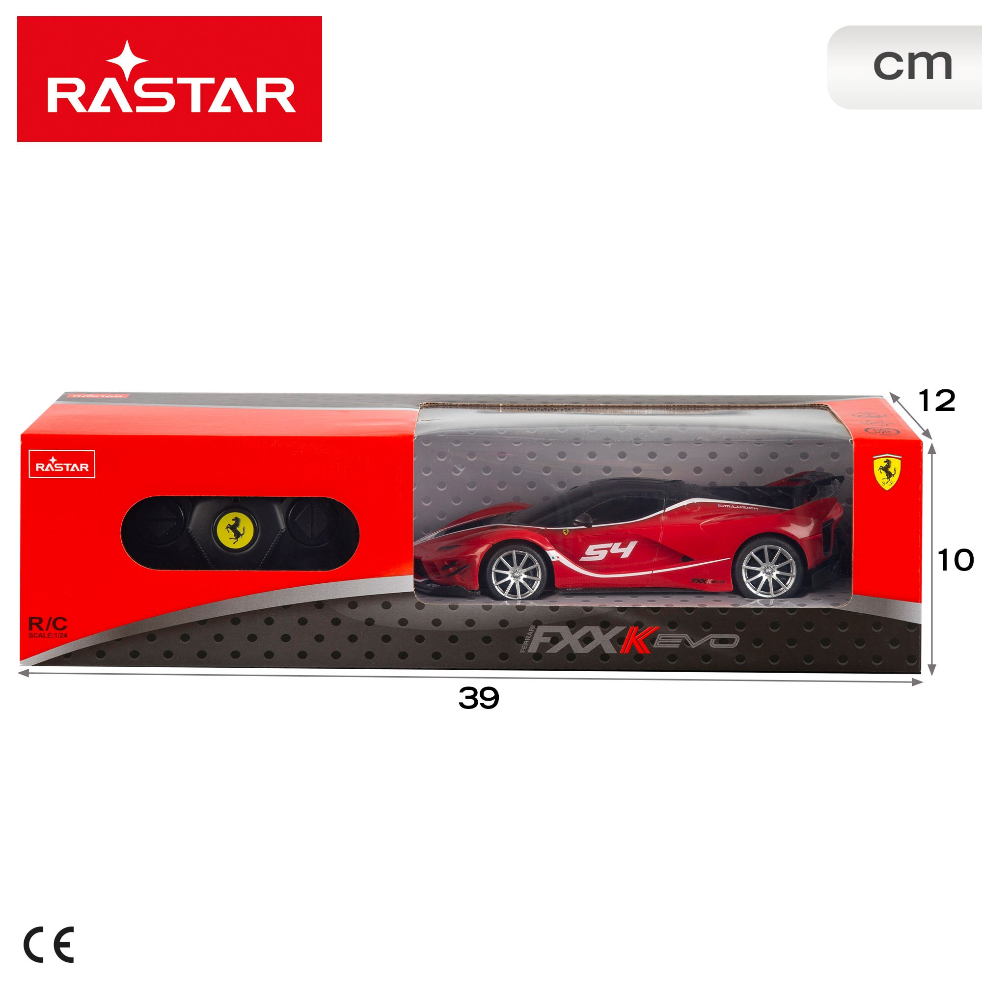 Carro telecomandado RASTAR Ferrari FXX K EVO 1:24