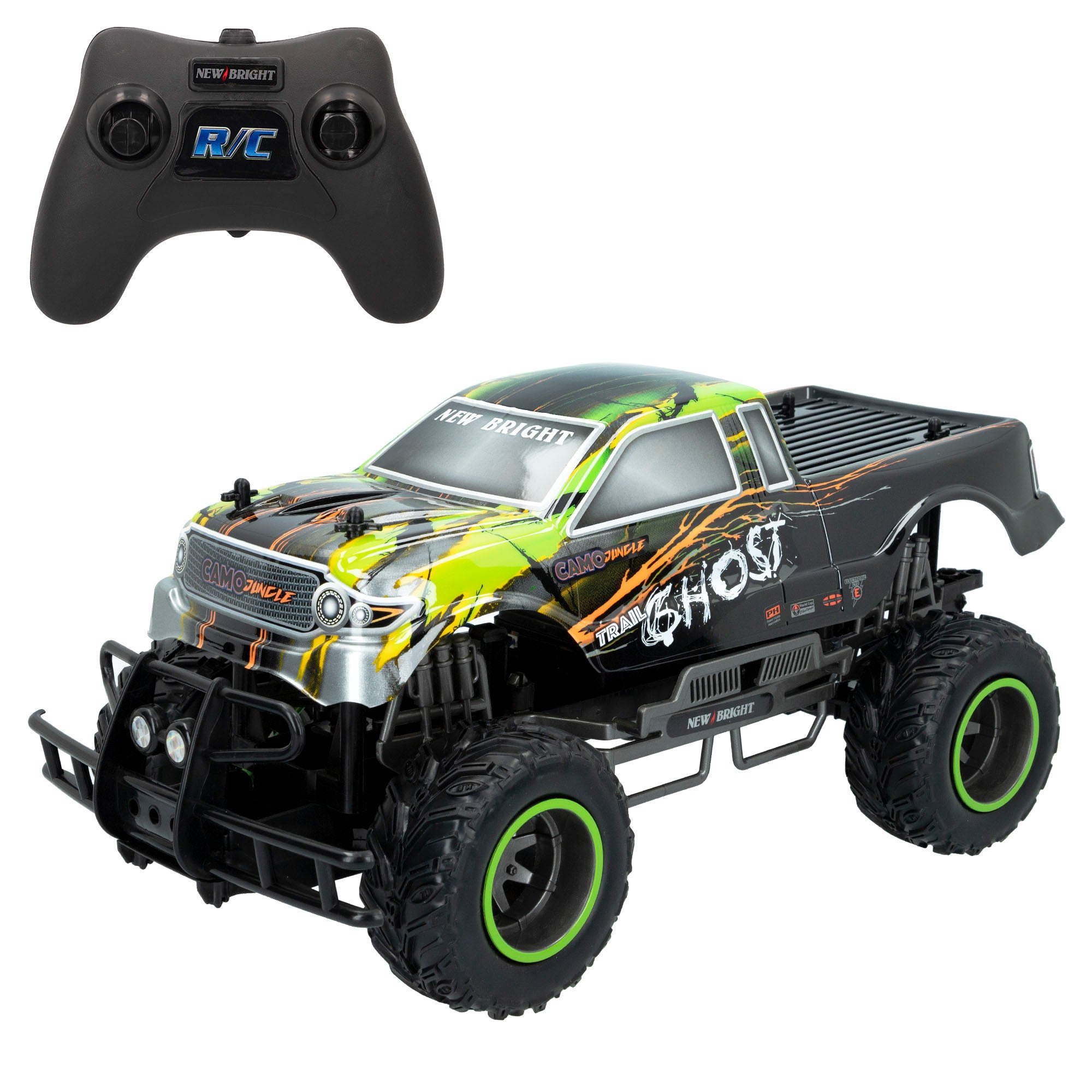 Coche teledirigido 4x4 Camo Jungle 1:10 NEW BRIGHT