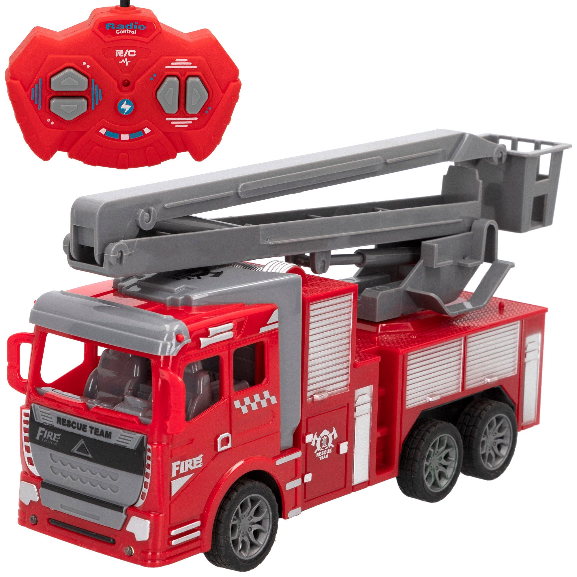Coche de bomberos teledirigido 1:30 Speed & Go