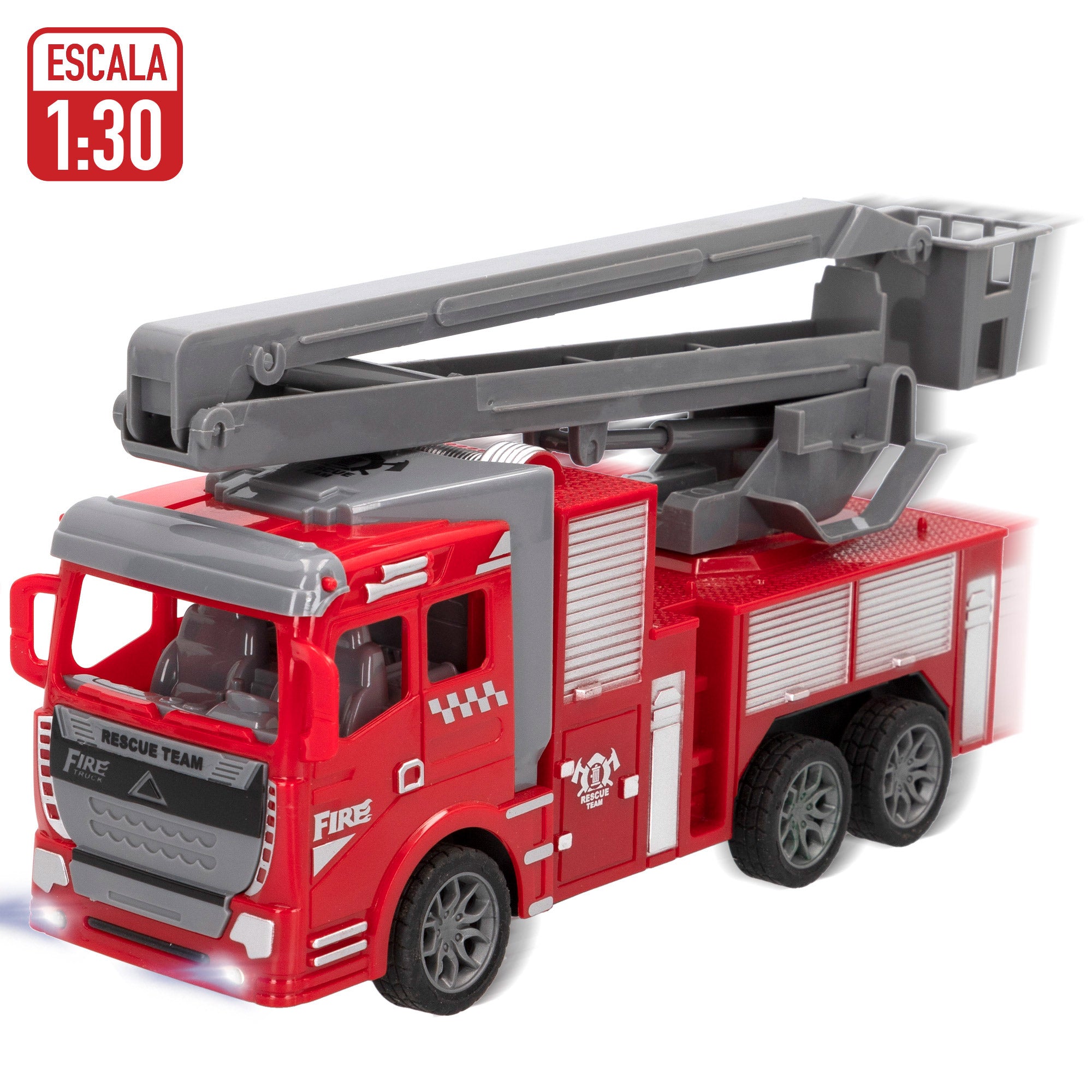 Coche de bomberos teledirigido 1:30 Speed & Go