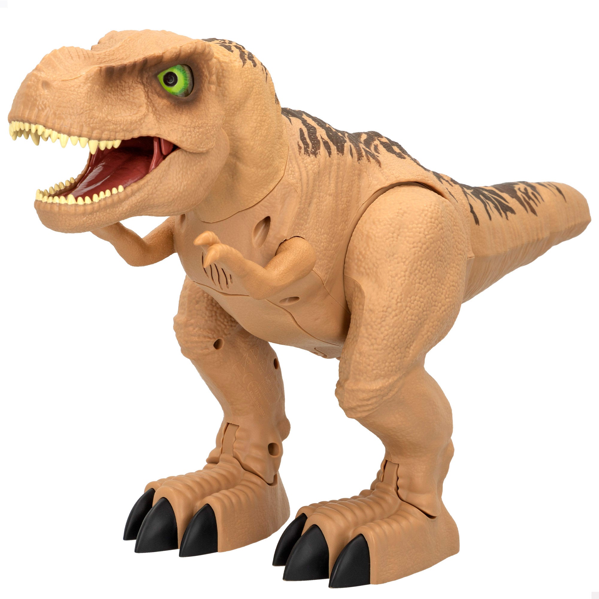 Dinosaurio T-Rex interactivo con movimientos y sonidos realistas Dinos Unleashed