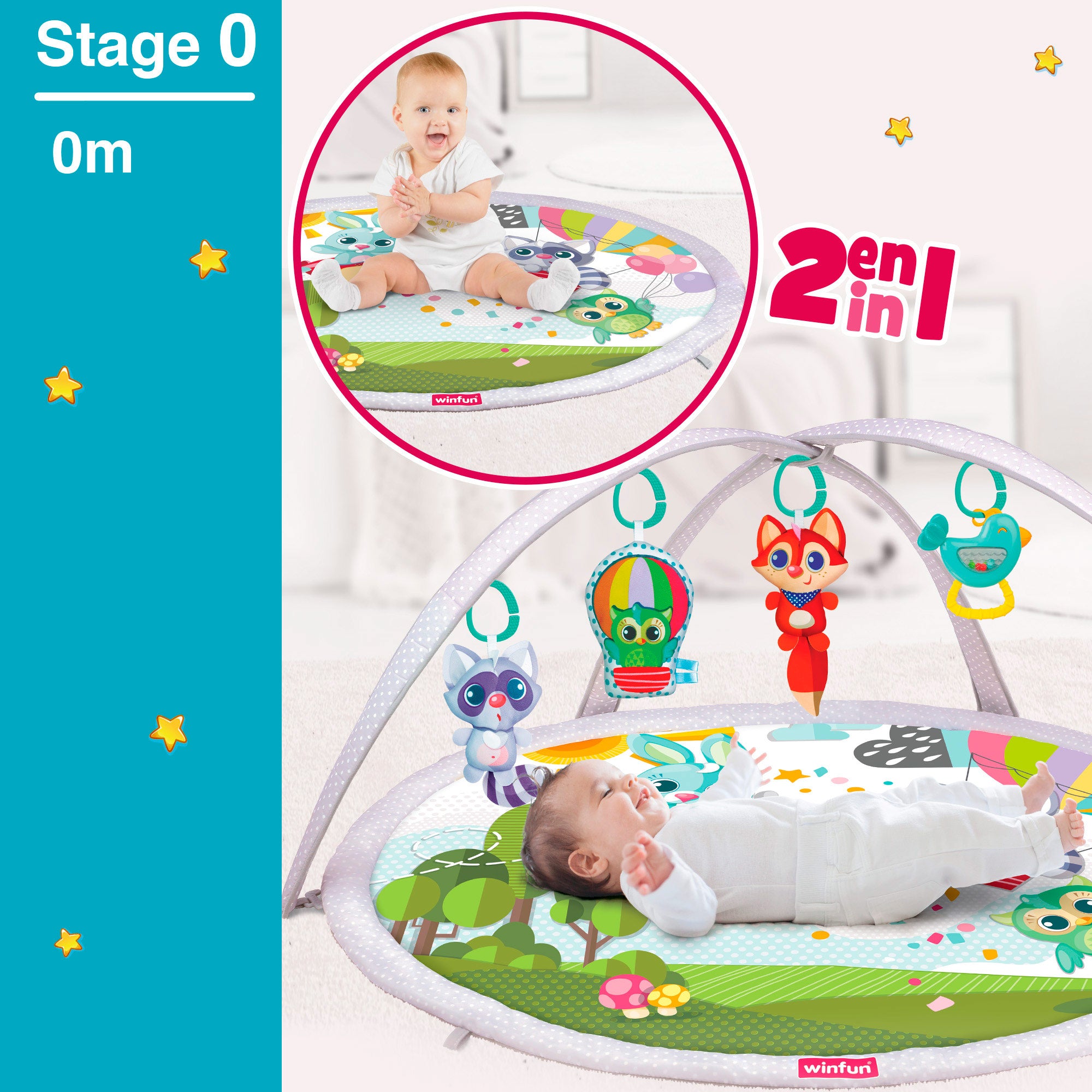 Winfun Alfombra de actividades infantil
