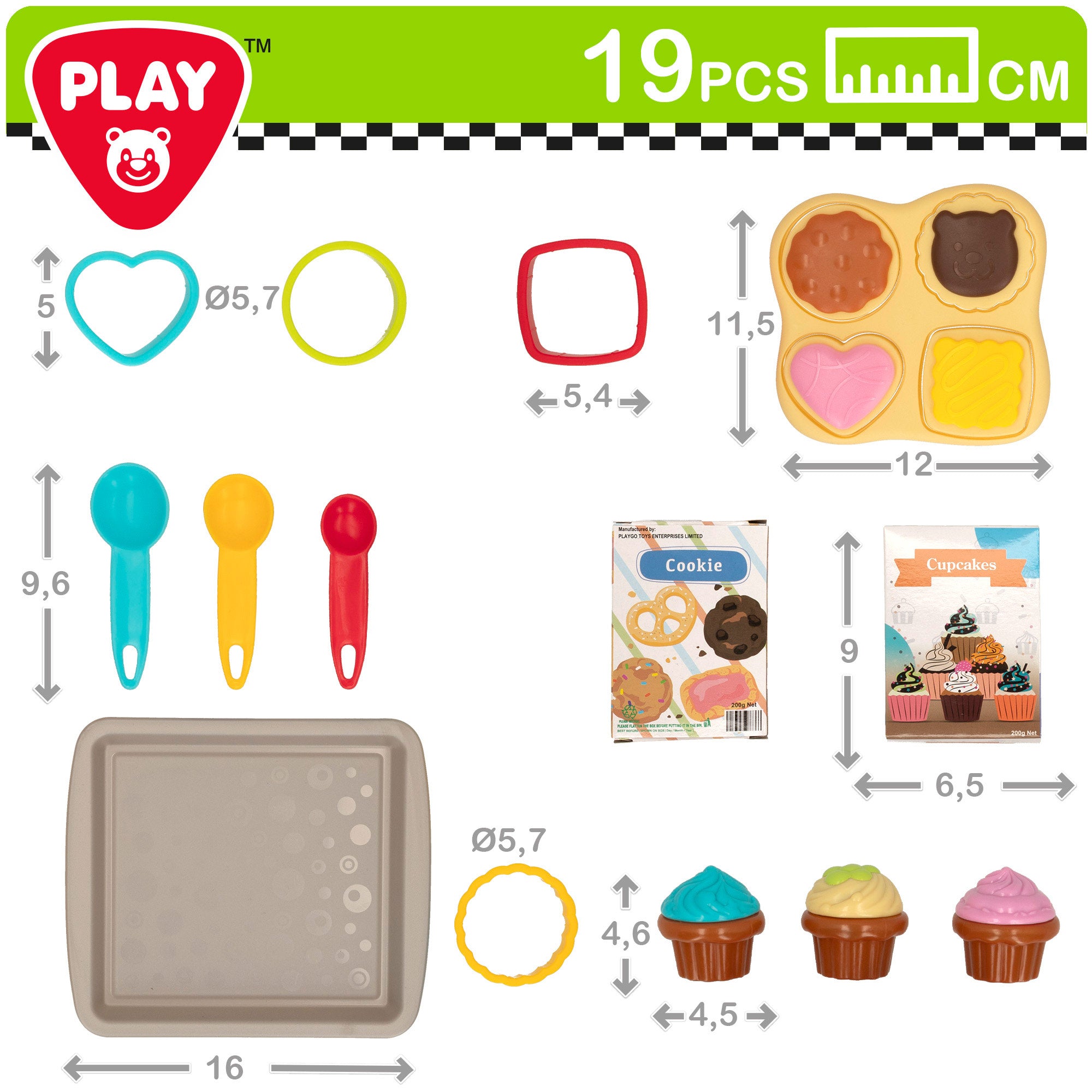 PLAY Batidora eléctrica con accesorios