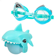 Gafas de buceo y lanzador de agua en forma de tiburón Aqua Trendz