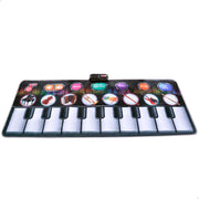 Alfombra teclado musical interactiva 10 teclas Bontempi