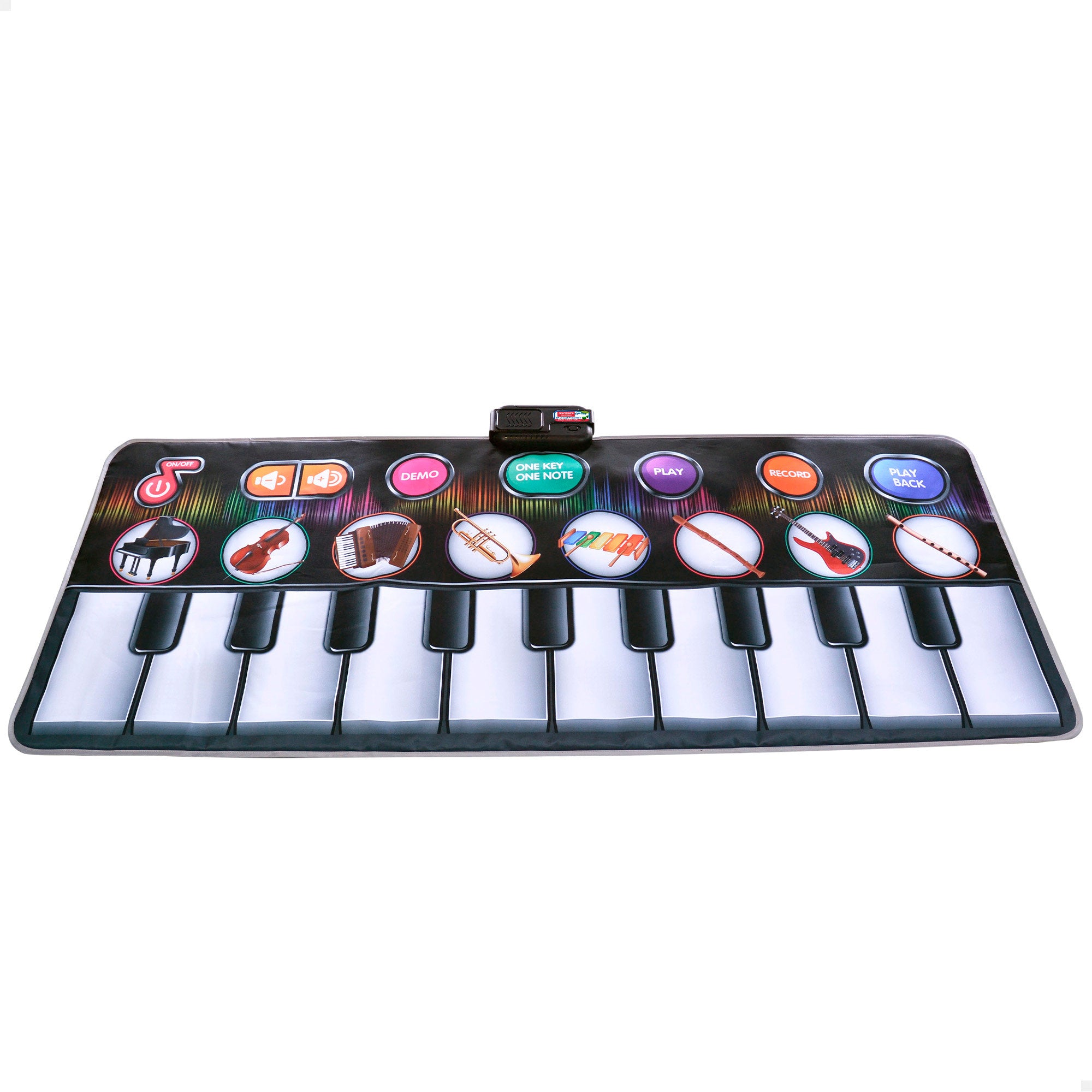 Alfombra teclado musical interactiva 10 teclas Bontempi