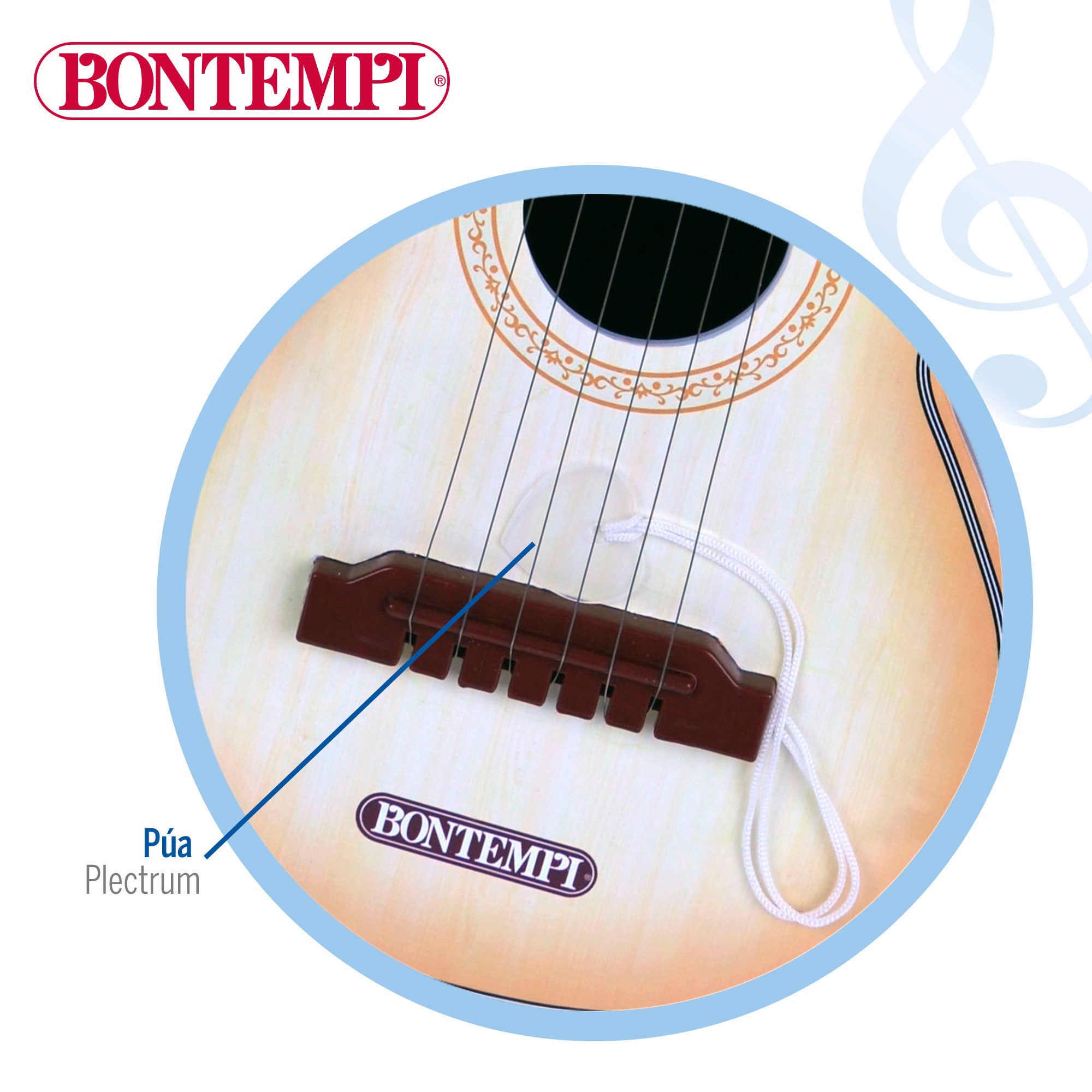 Guitarra de juguete española 54,5 cm Bontempi