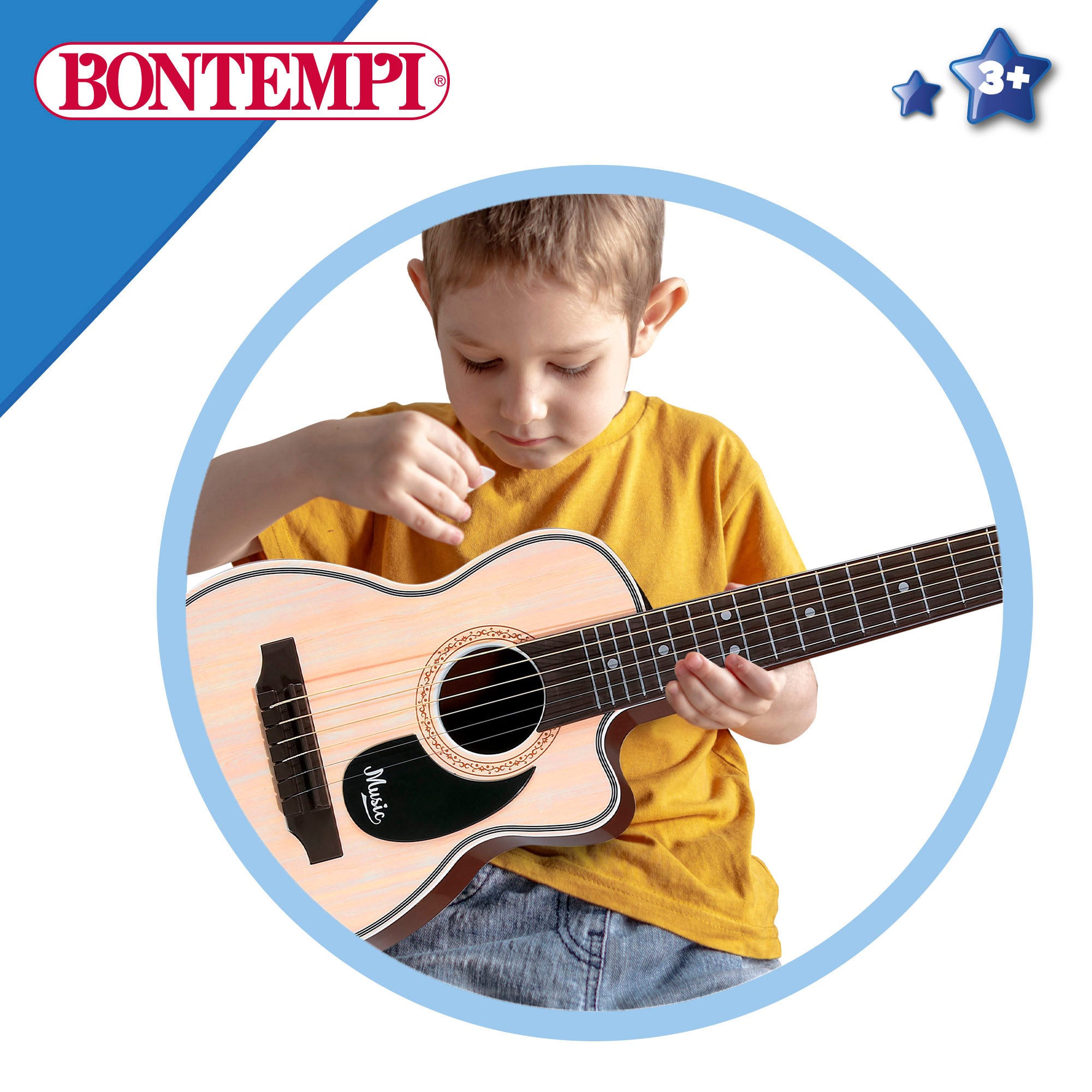 Guitarra de juguete folk 68 cm Bontempi