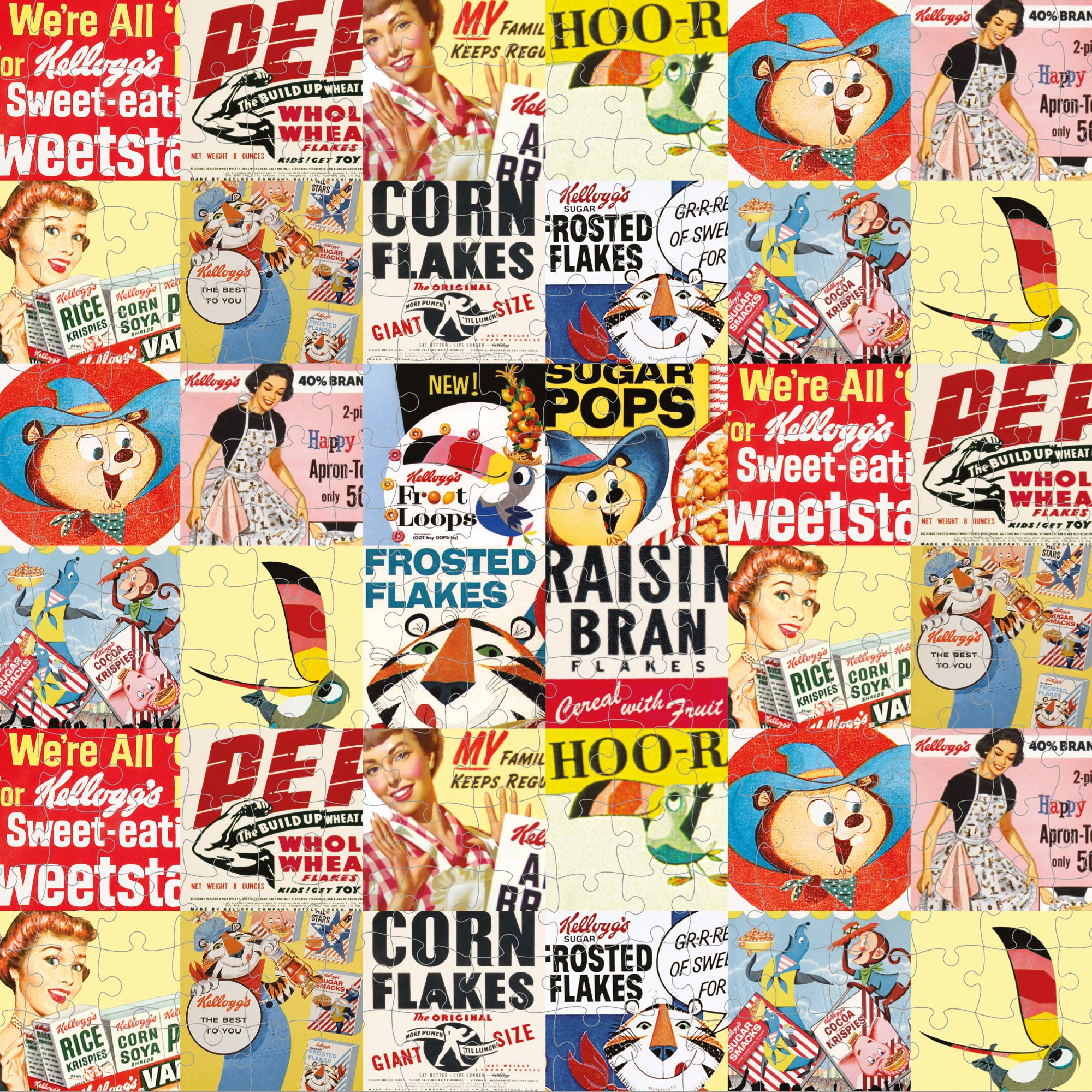 Puzzle infantil Kellogg's Frosties com 300 peças - CB Toys