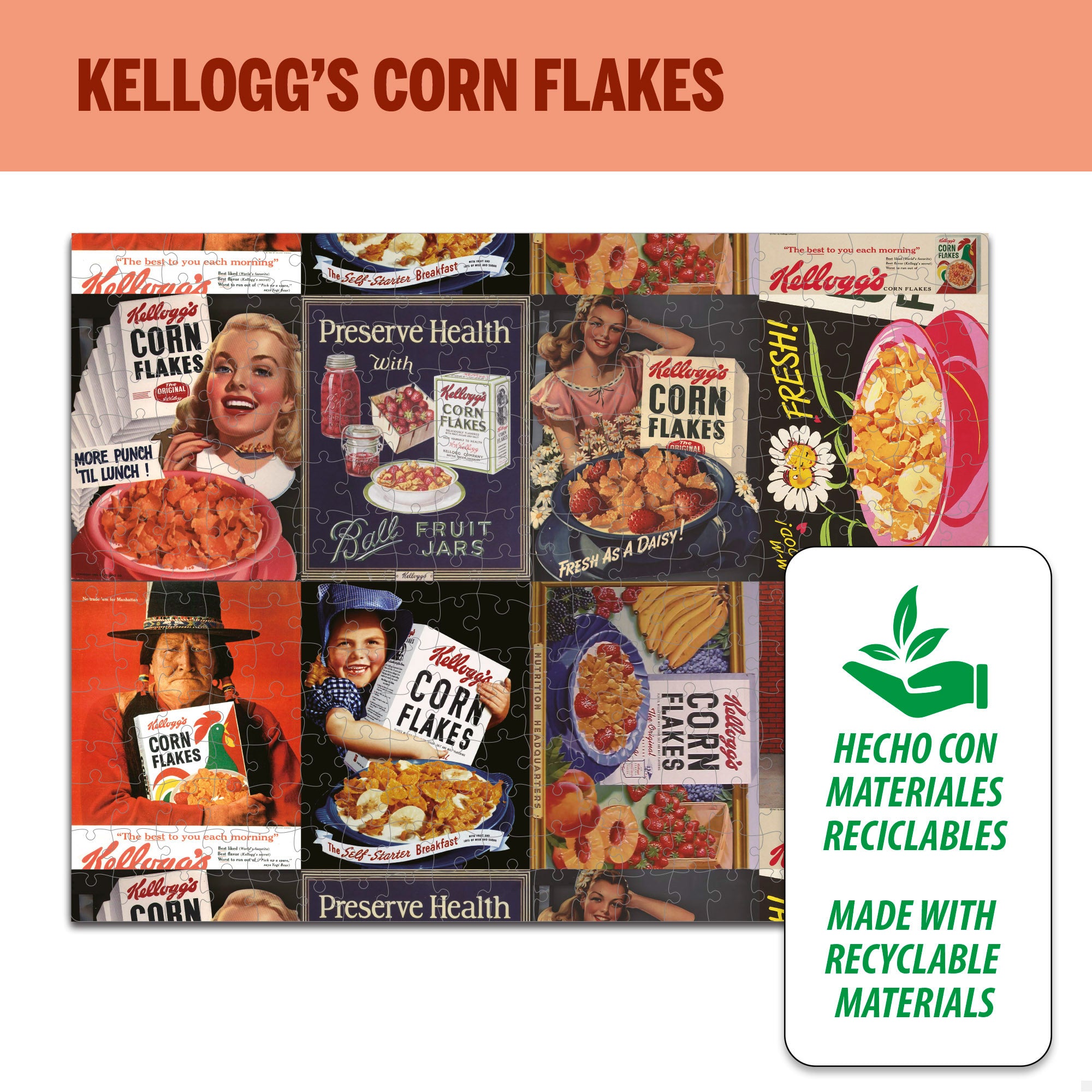 Puzzle infantil Kelloggs's Corn Flakes 300 piezas CB Toys
