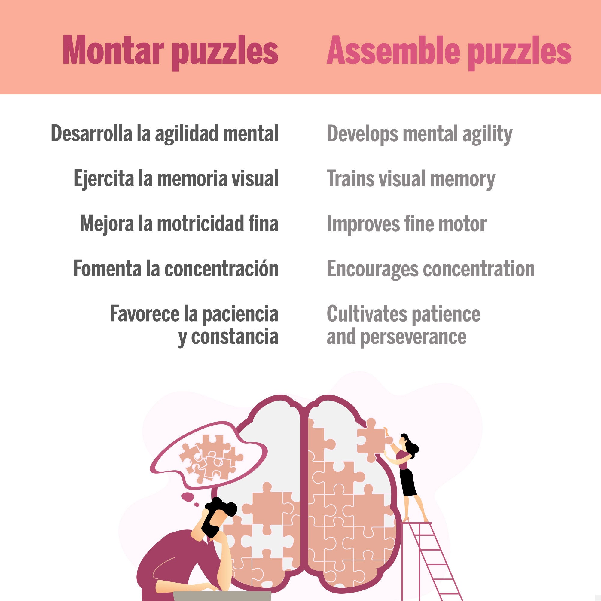 Puzzle colorido de 1000 peças CB Toys