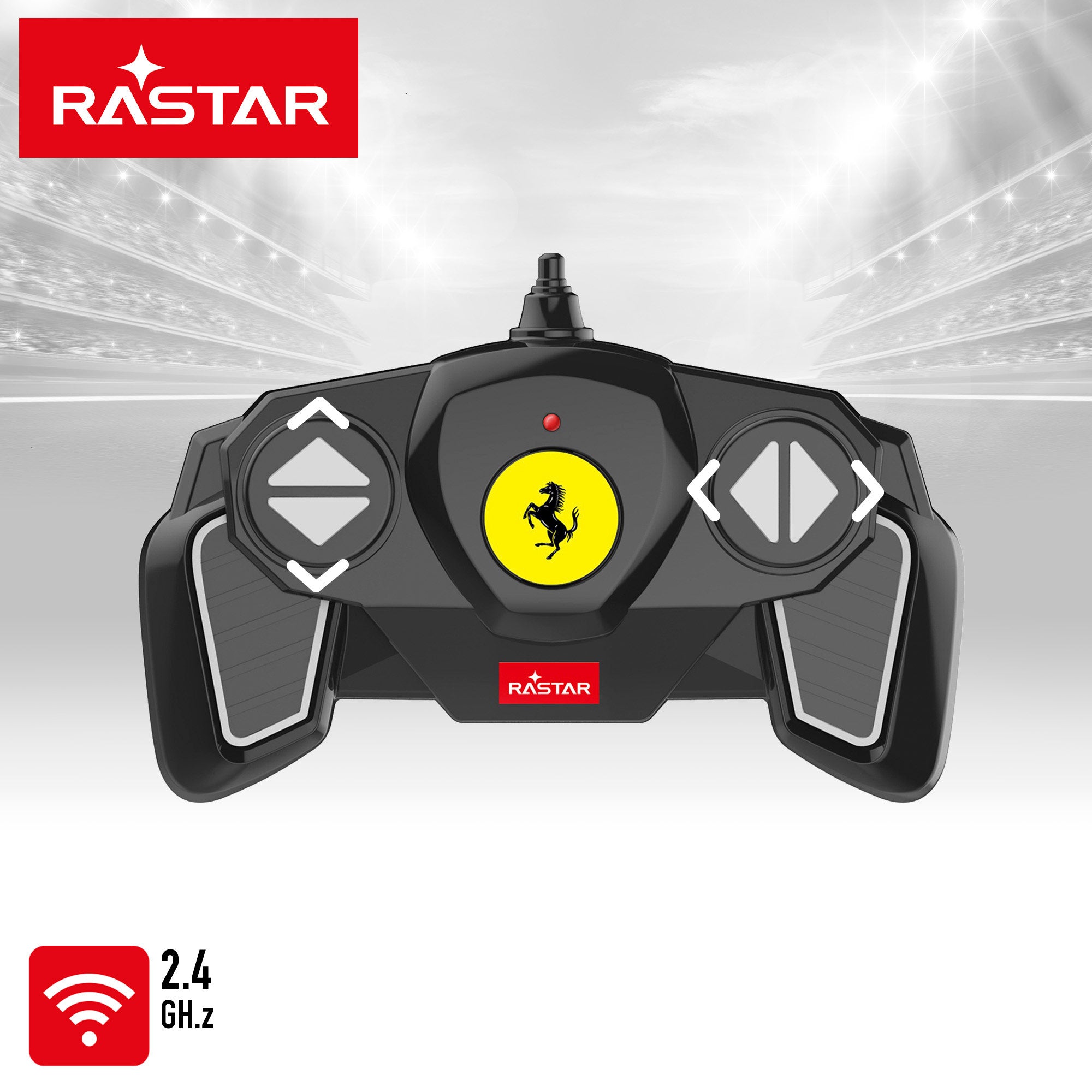 RASTAR Coche radiocontrol para montar Ferrari FXX K Evo 1:18
