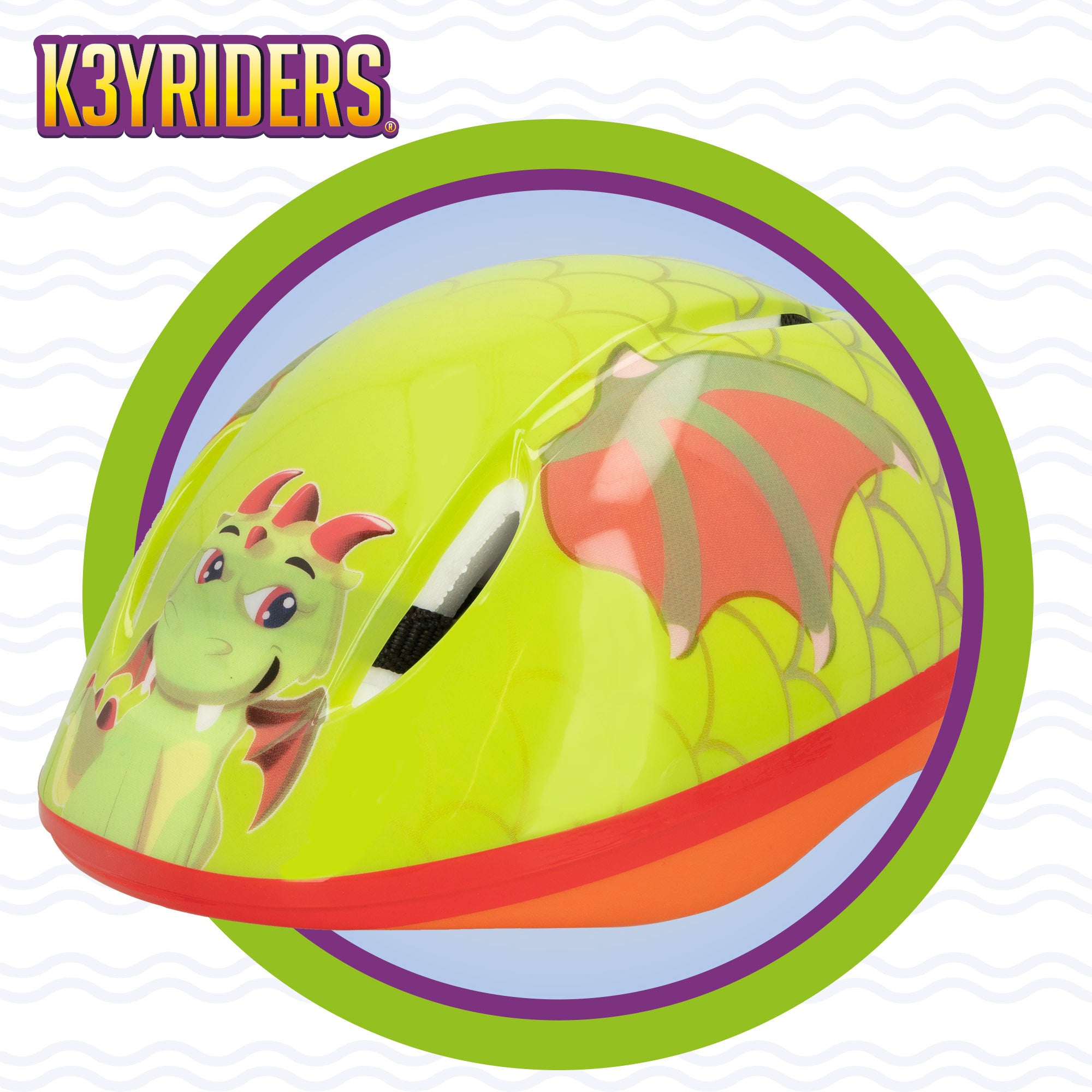Kit patines y casco de dragón 4 ruedas talla 24-30 K3YRIDERS