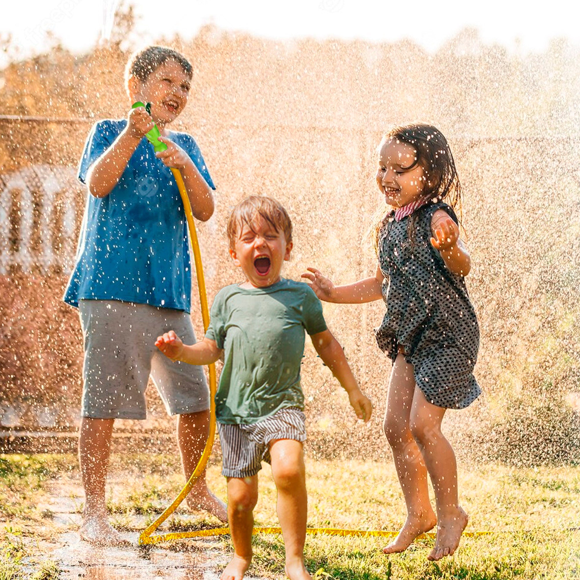 Corda de brincar COLORBABY Splash para crianças com jatos de água, 2,85 m
