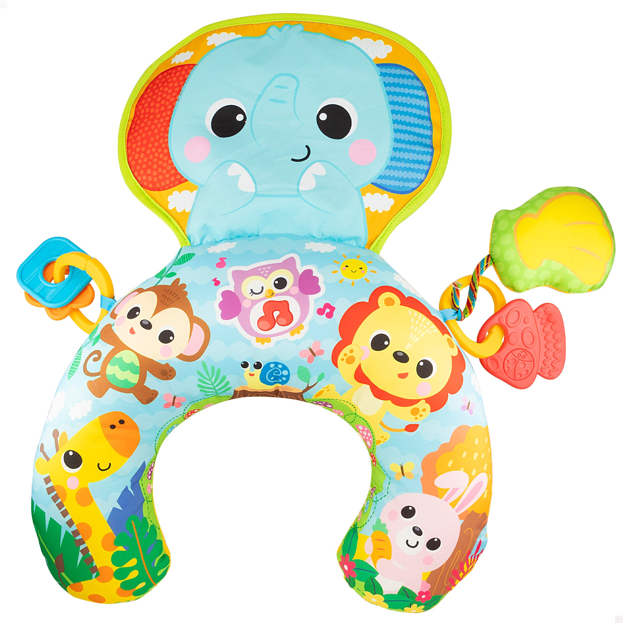 Winfun Cojín bebé animales de la jungla