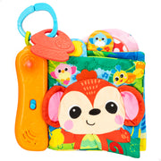 Libro sensorial bebé animales de la selva Winfun