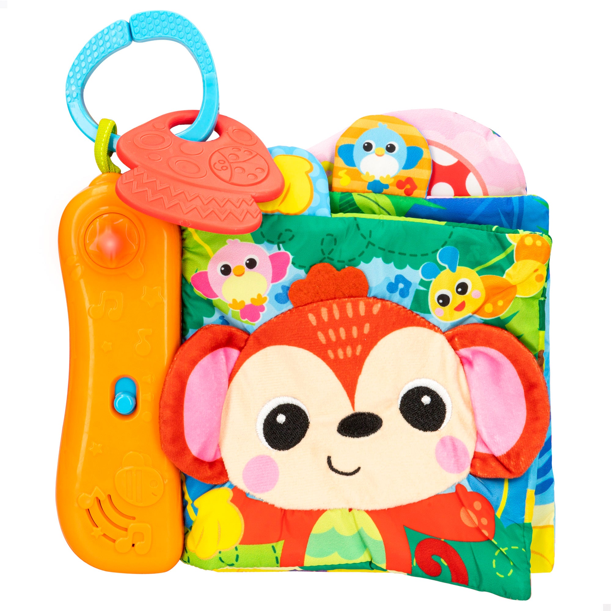 Libro sensorial bebé animales de la selva Winfun