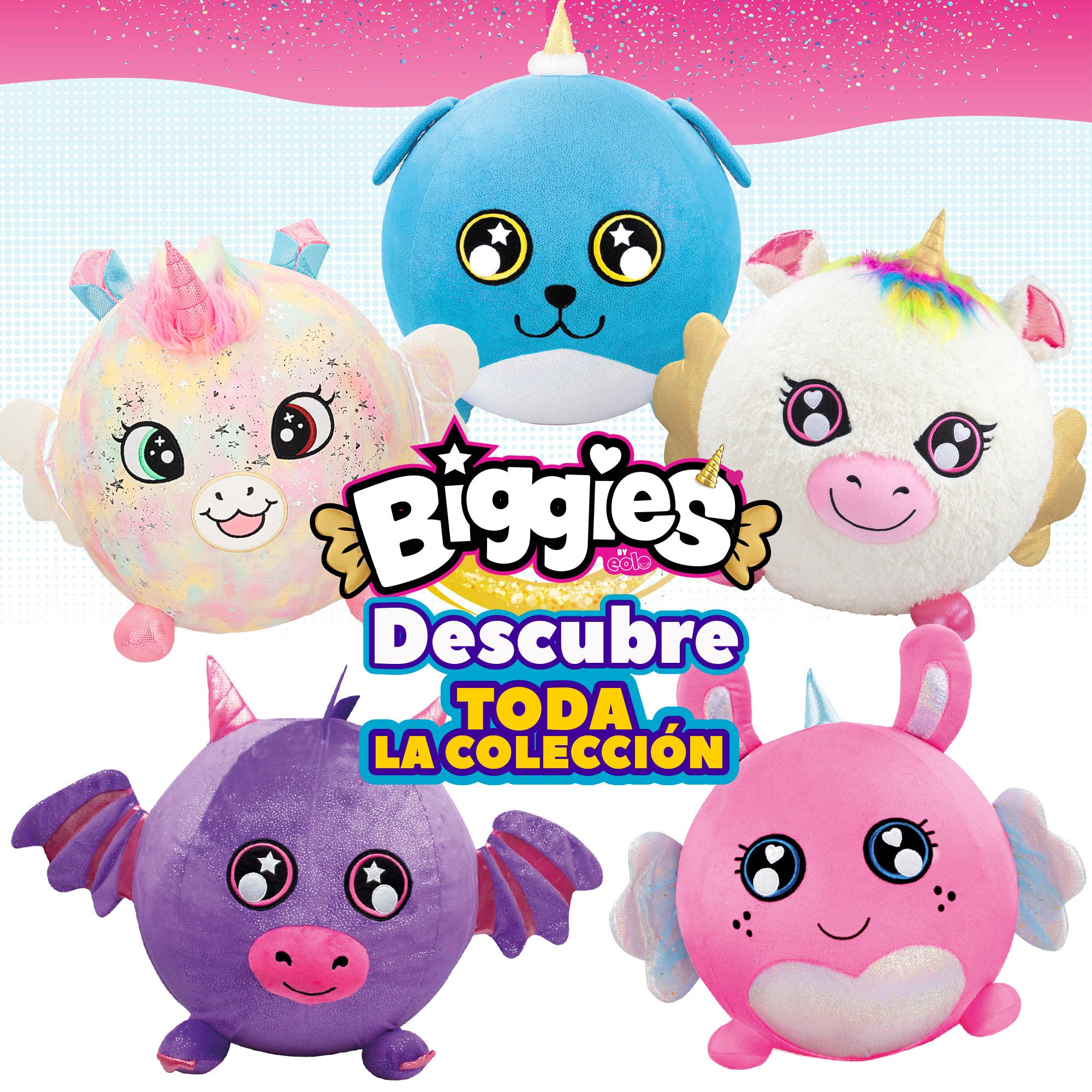 Biggies Peluche hinchable XXL unicornio