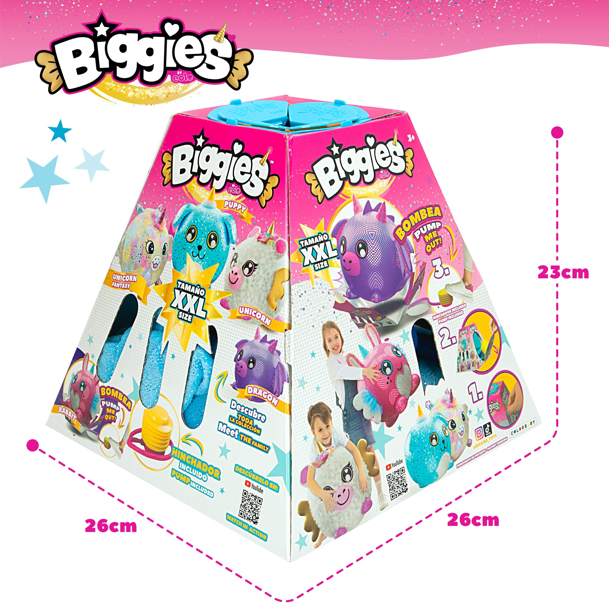 Biggies Peluche hinchable XXL perro