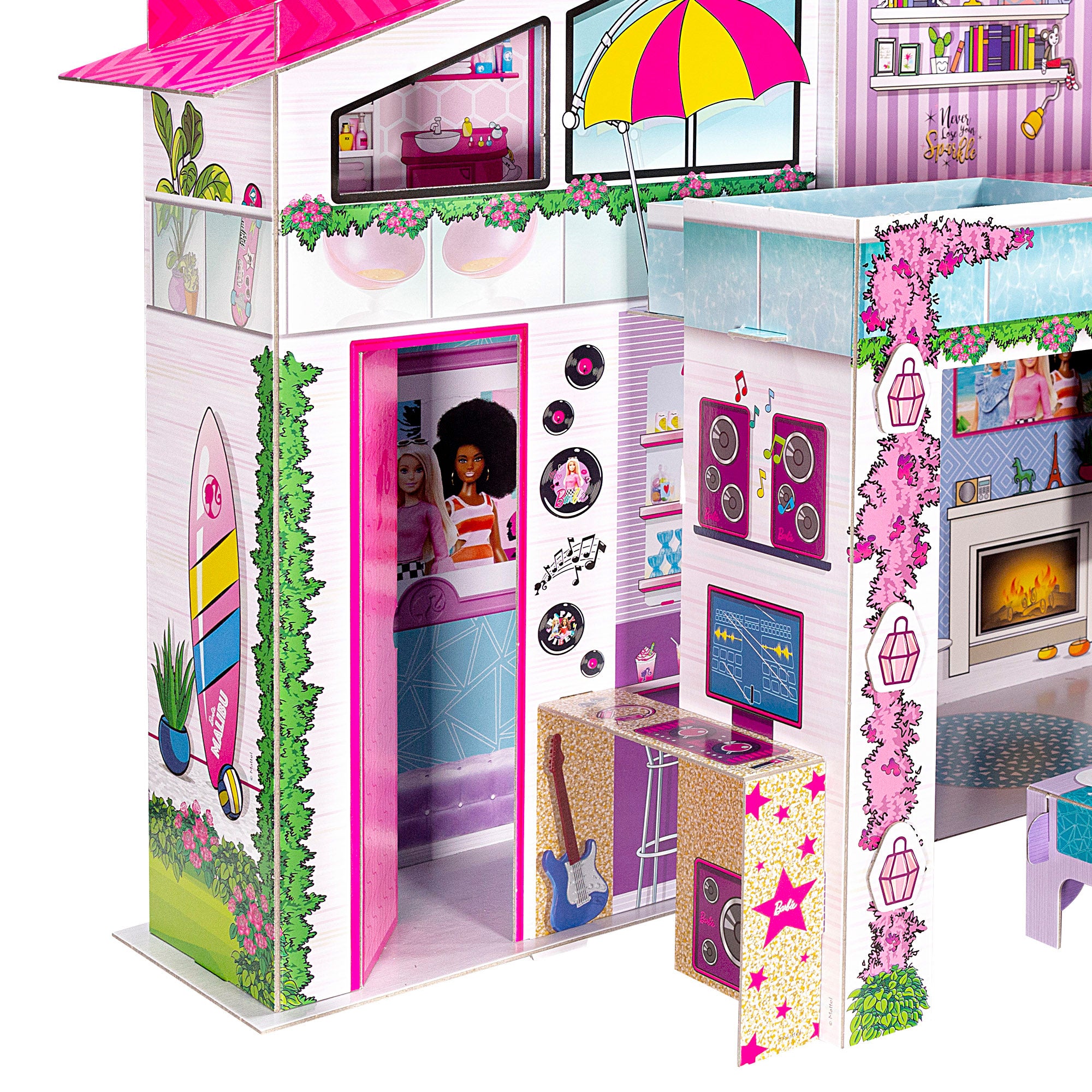 Barbie Villa de verano de ensueño con muñeca