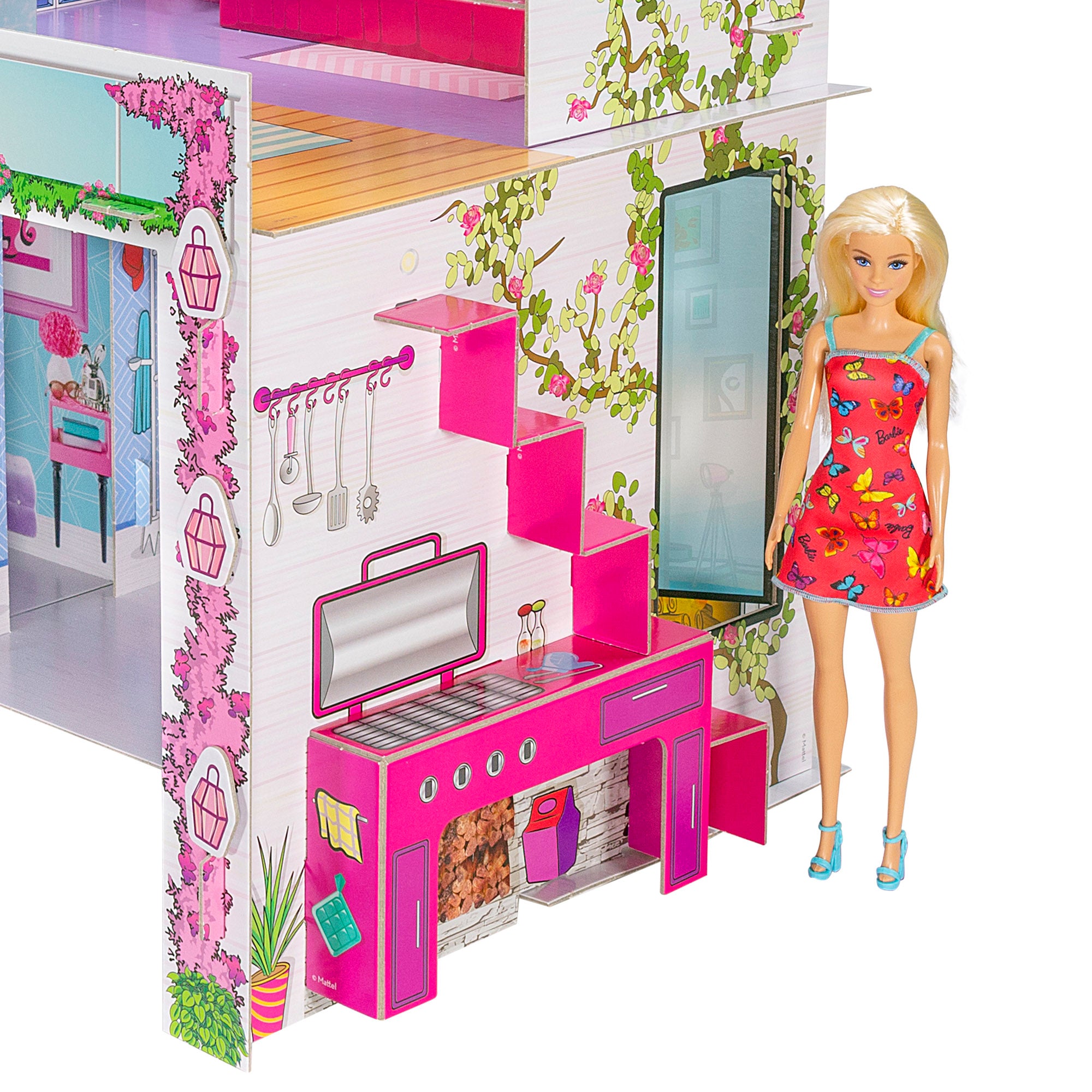 Barbie Villa de verano de ensueño con muñeca