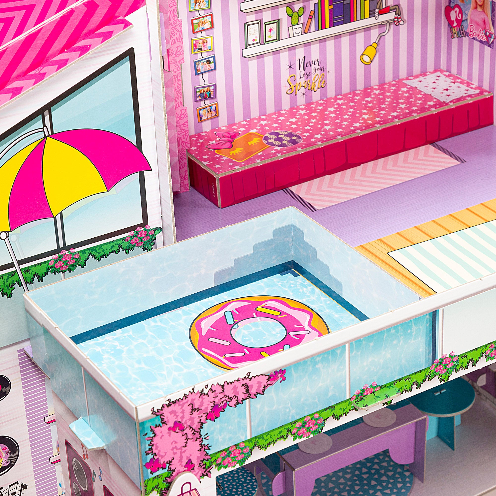 Barbie Villa de verano de ensueño con muñeca
