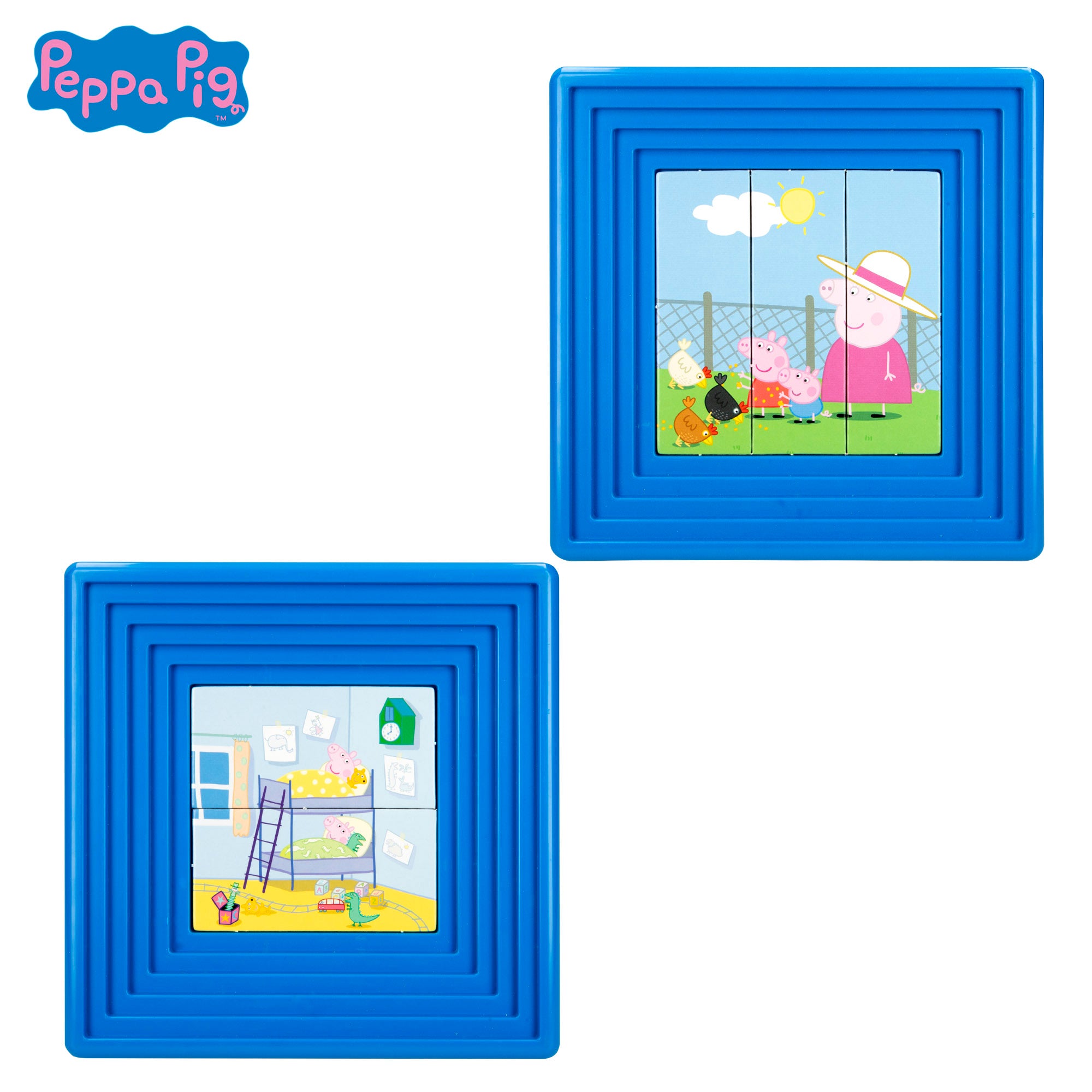 Puzzle infantil progressivo da Peppa Pig, 25 peças