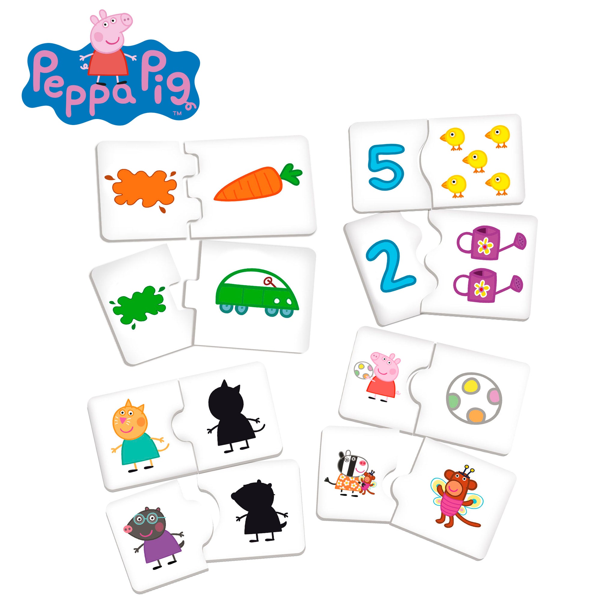 Peppa Pig Mesa infantil con pizarra y juegos