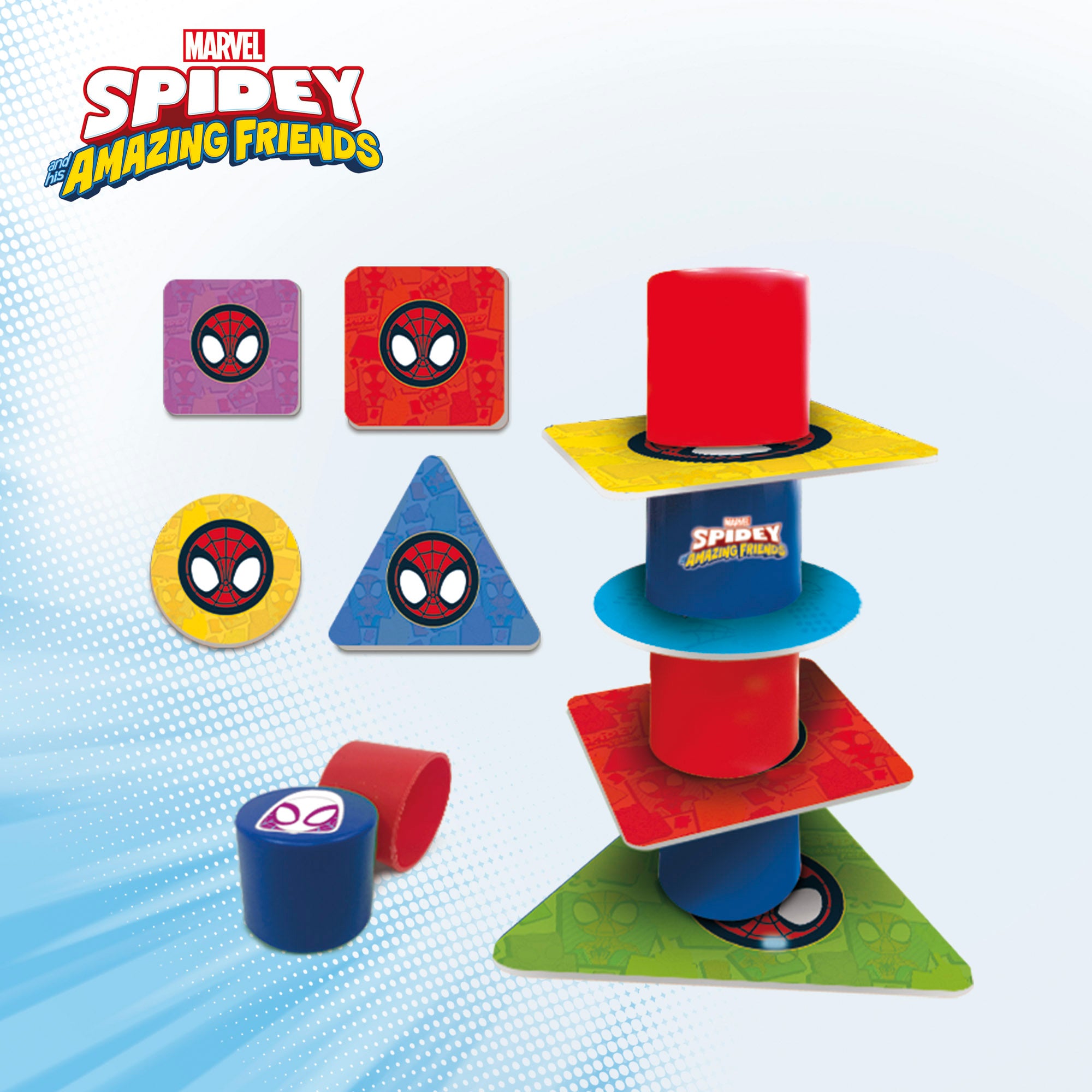 Spidey y su superequipo Juegos de mesa 10 en 1