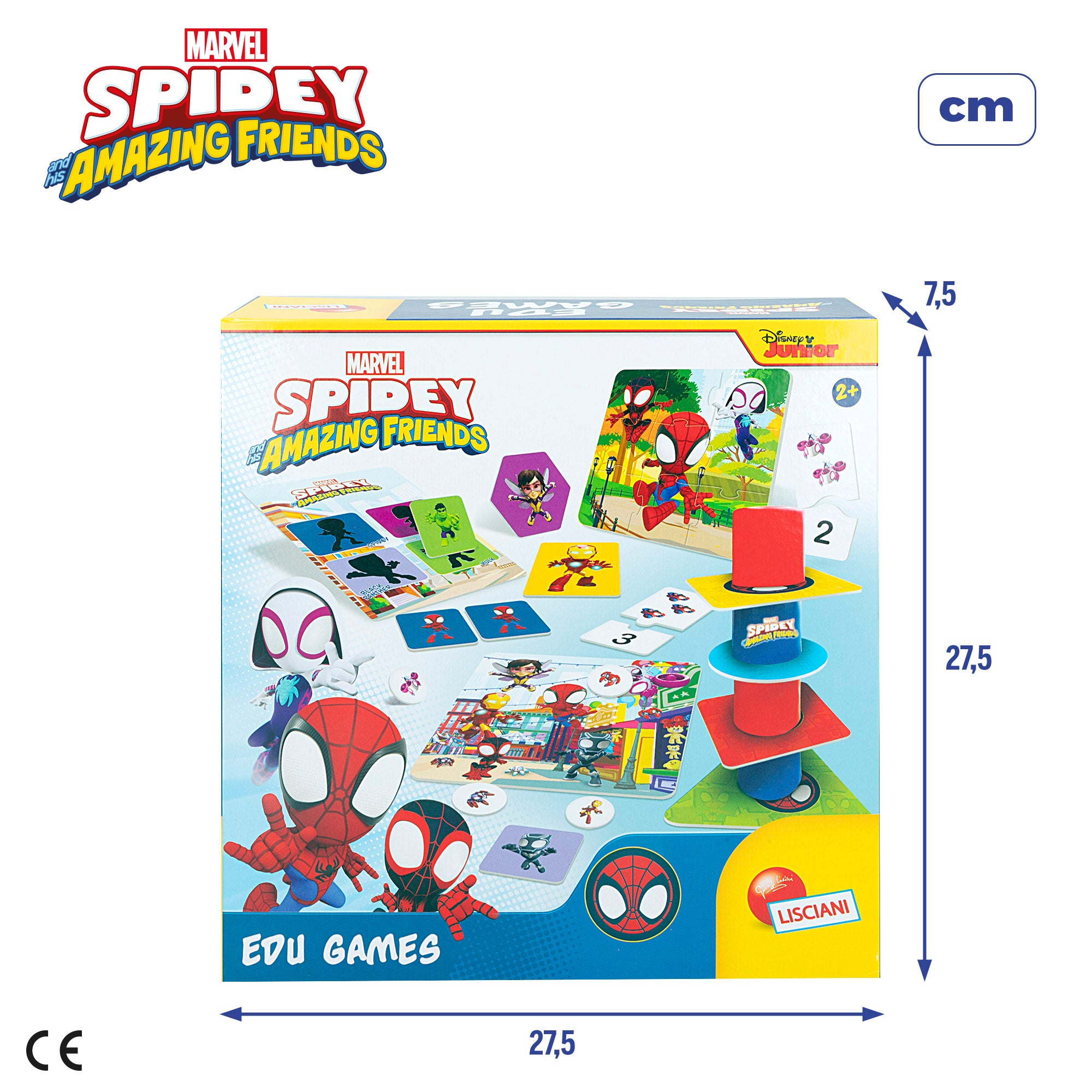 Spidey y su superequipo Juegos de mesa 10 en 1