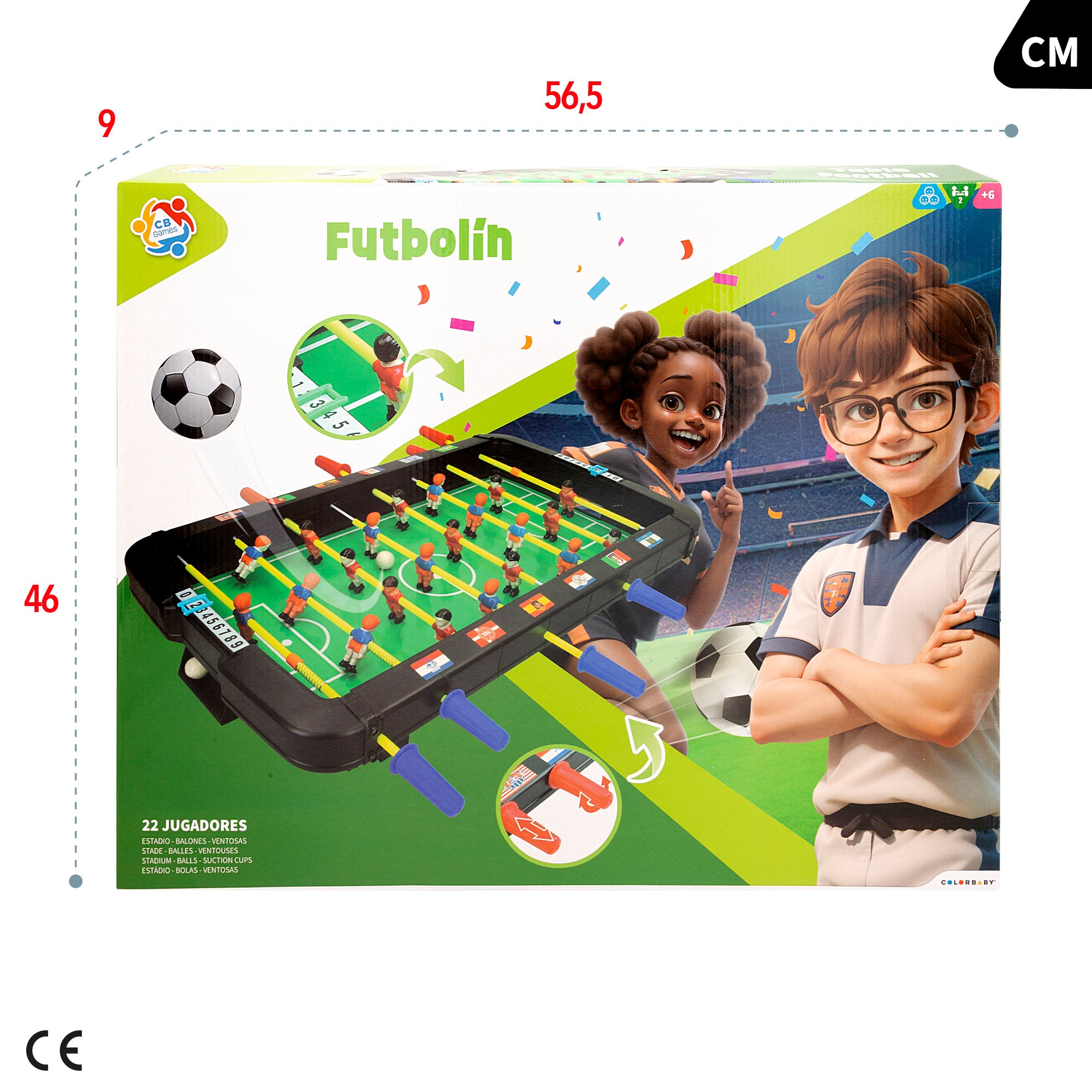 Matraquilhos 55x45 cm CB Games