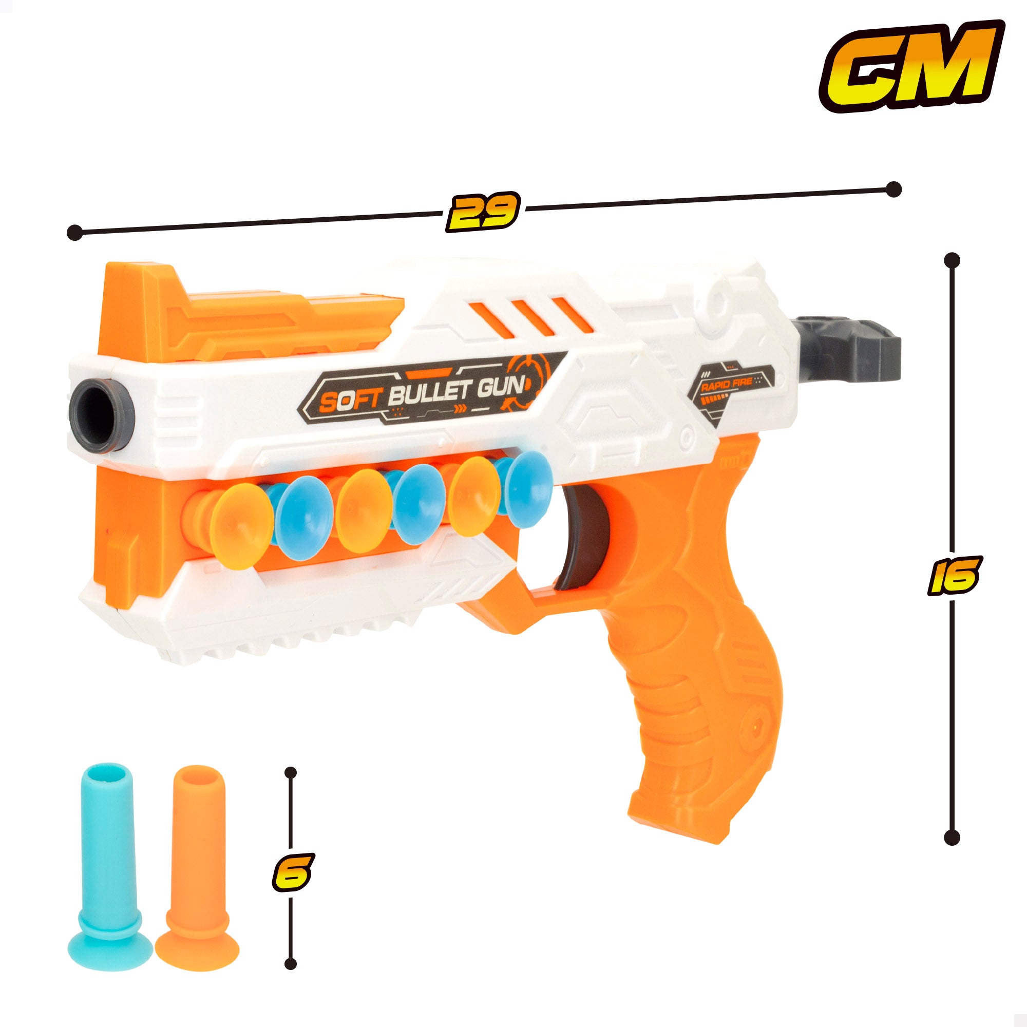 Pistola de juguete con 12 dardos y diana Speed Shoot Warriors