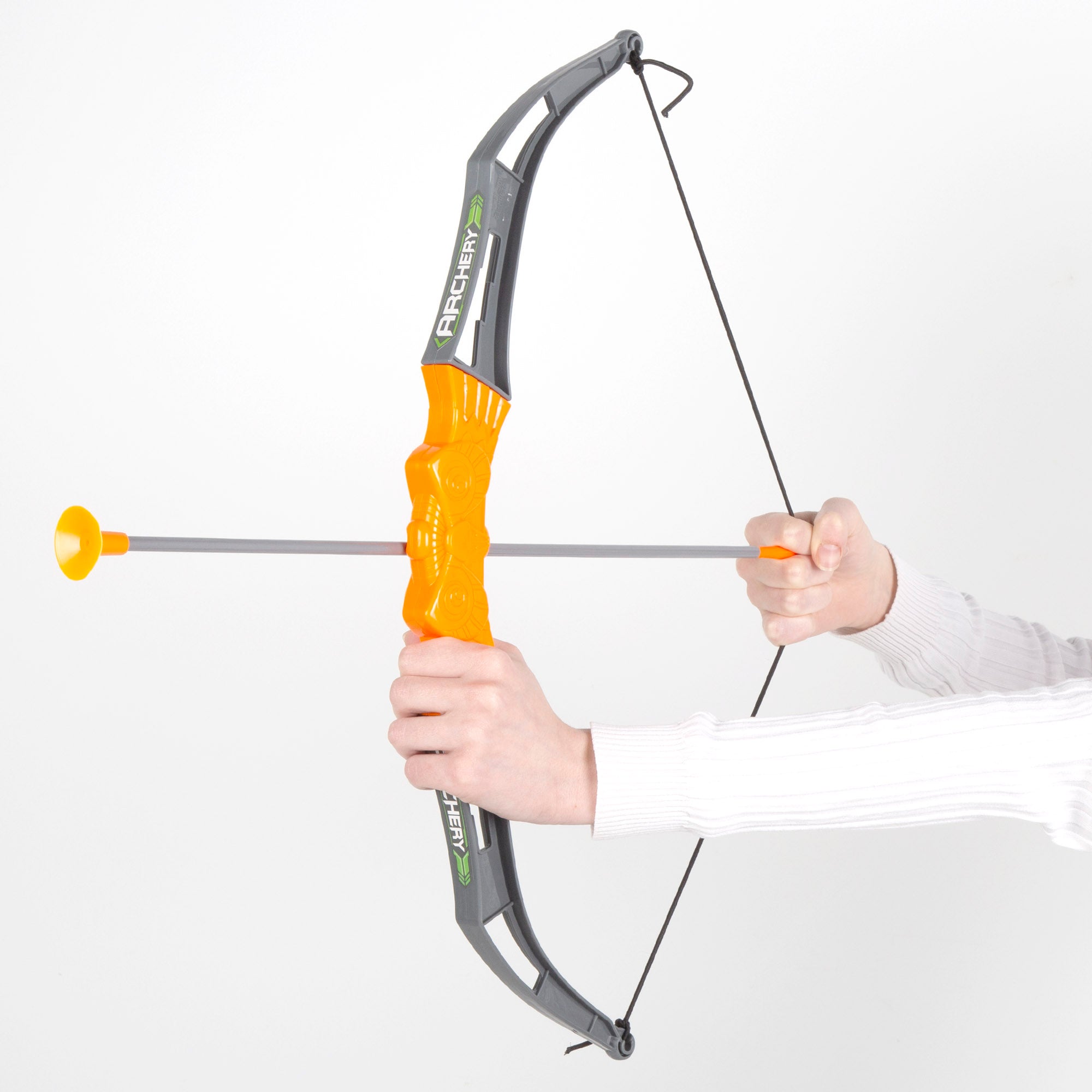 Set arco y flechas 50 cm con dianas y funda Warriors