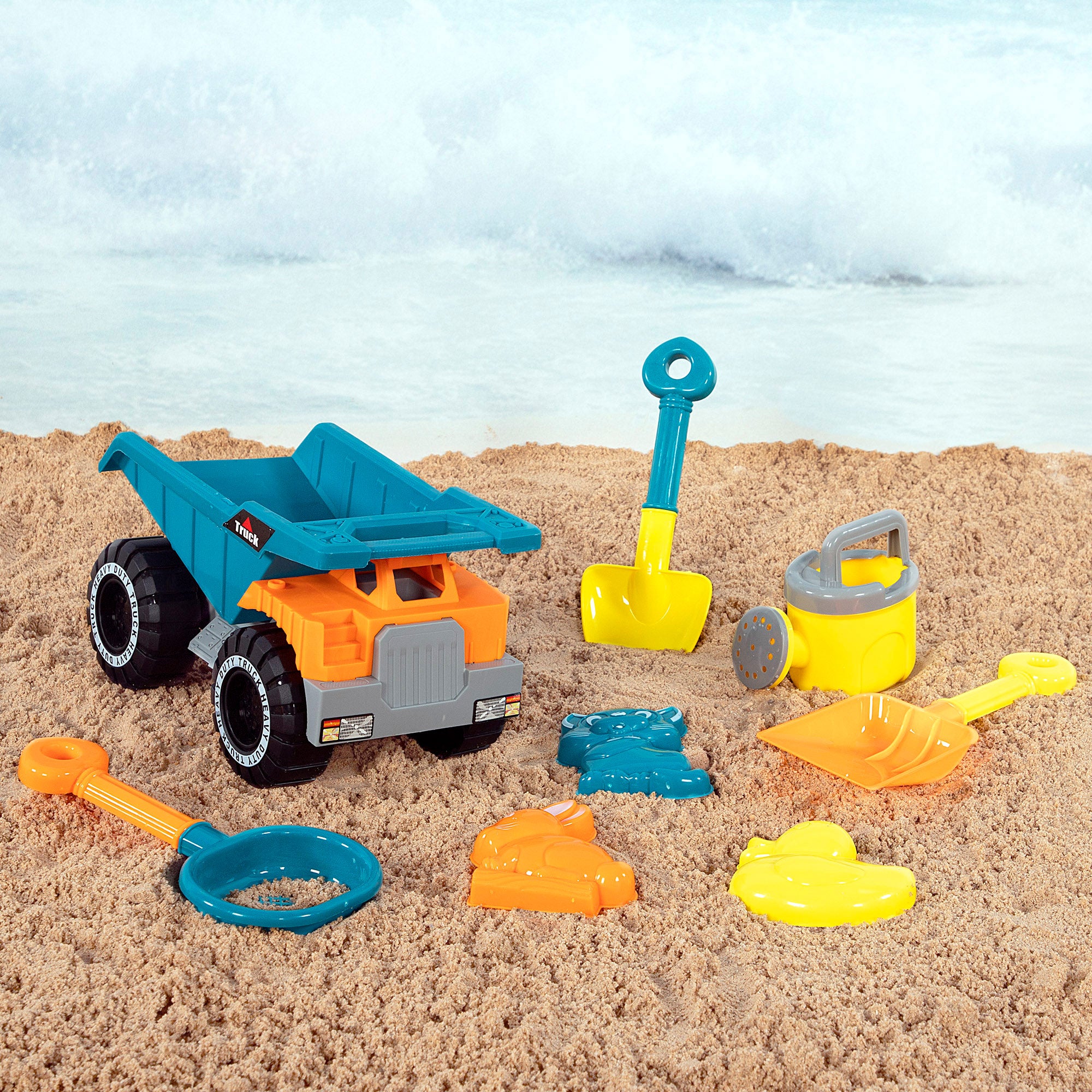 Set juguetes de playa con accesorios Color Beach