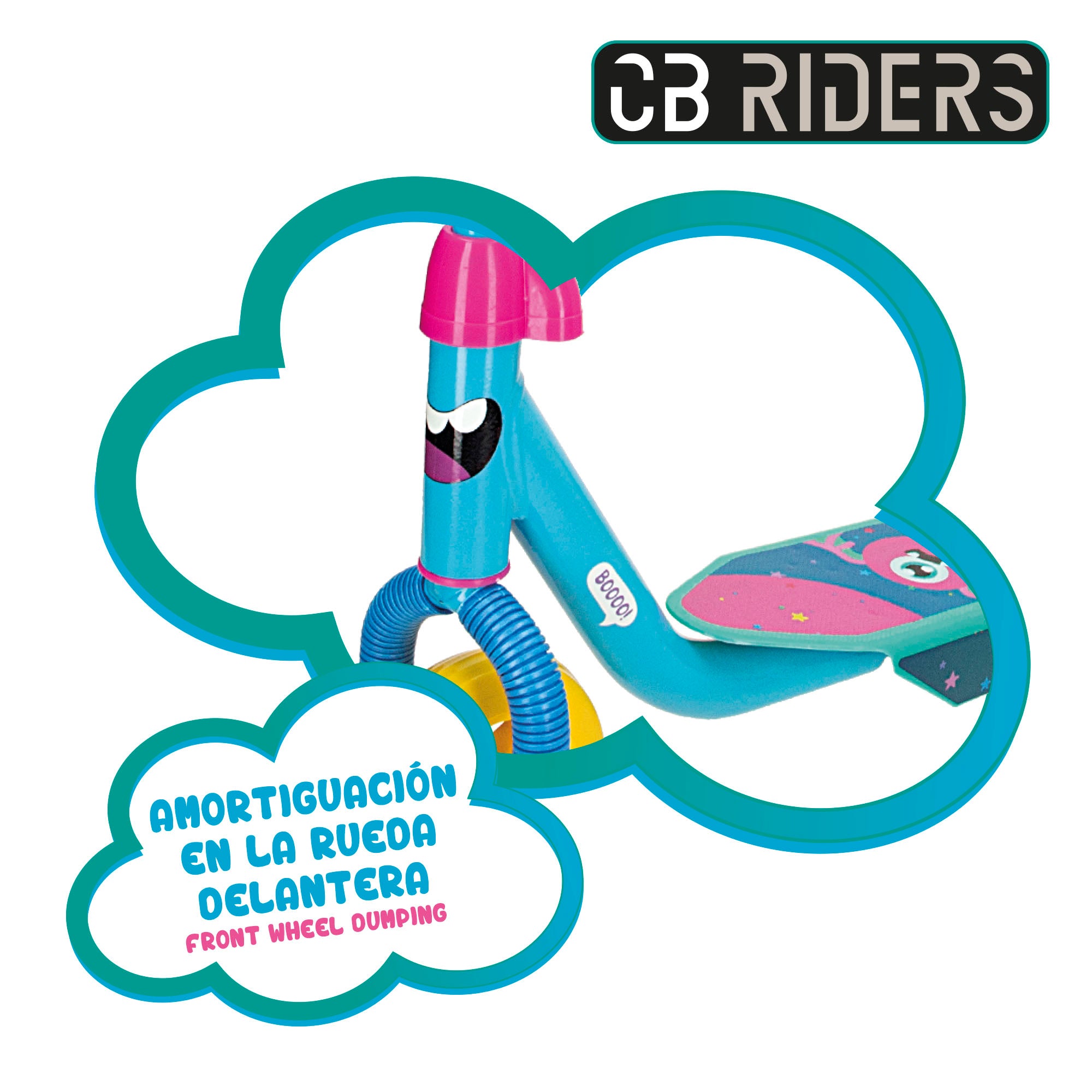 Trotinete de 3 rodas CB Riders Monster