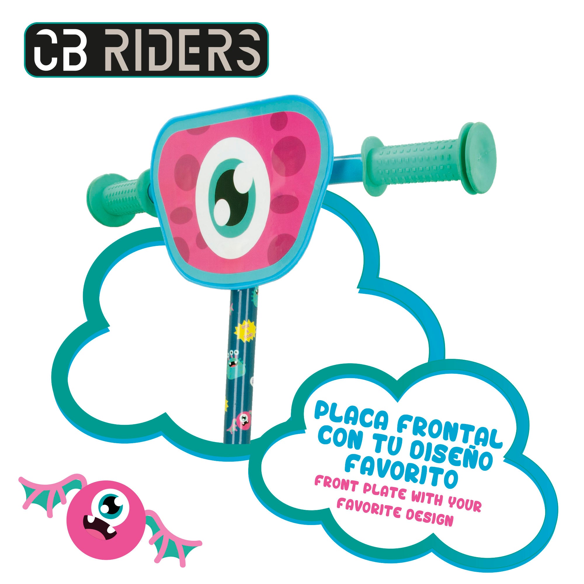 Trotinete de 3 rodas CB Riders Monster