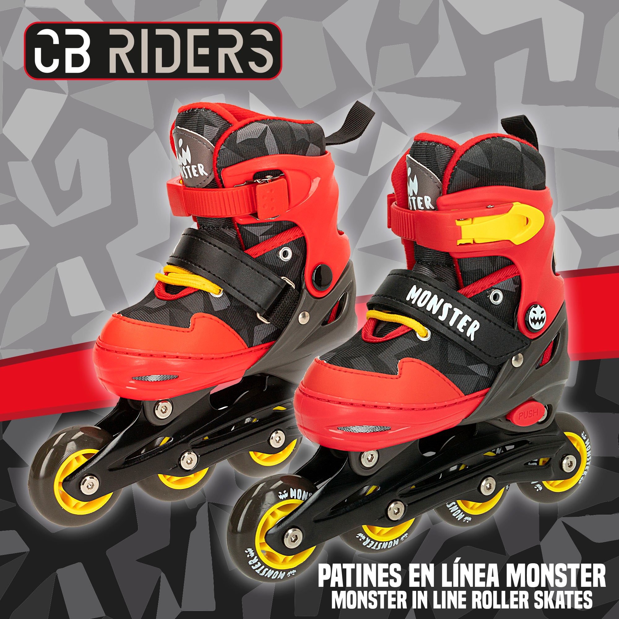 Patines en línea Monster CB Riders máx. 30 kg