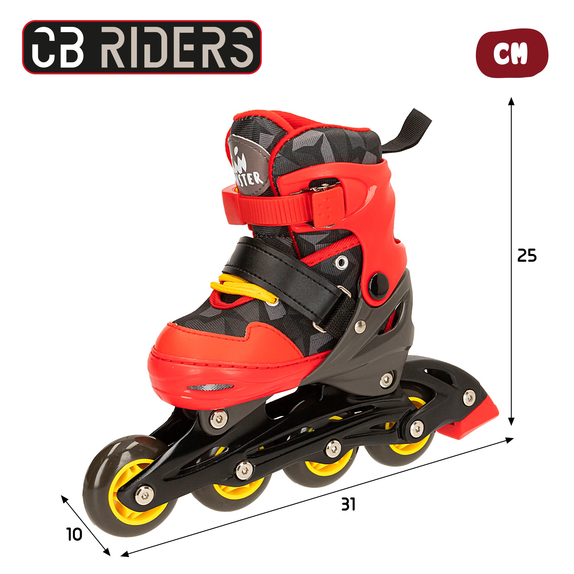 Patines en línea Monster CB Riders máx. 30 kg