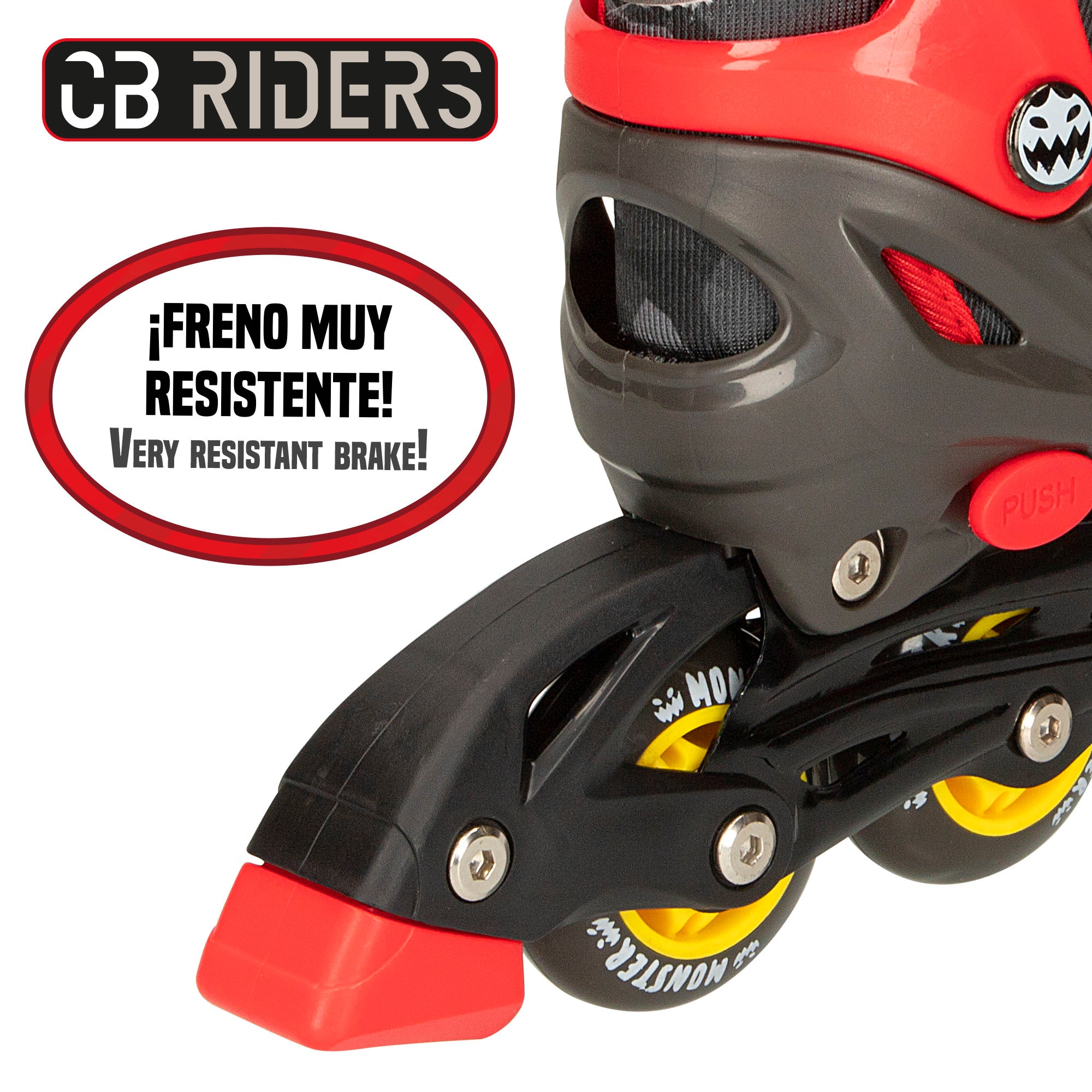 Patines en línea Monster CB Riders máx. 30 kg