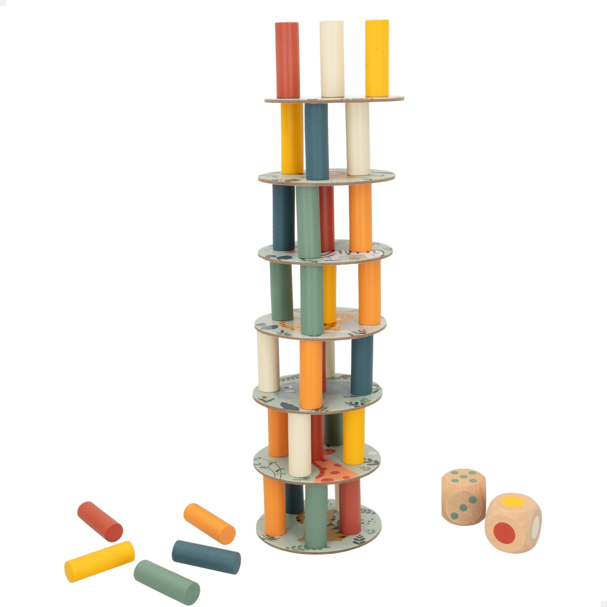 WOOMAX Zookabee Juego de equilibrio de madera