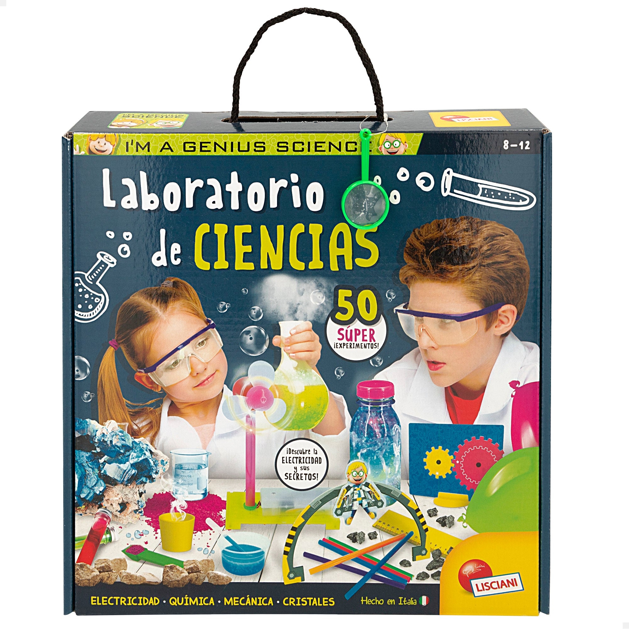 Lisciani Laboratorio con 50 experimentos científicos I'm A Genius